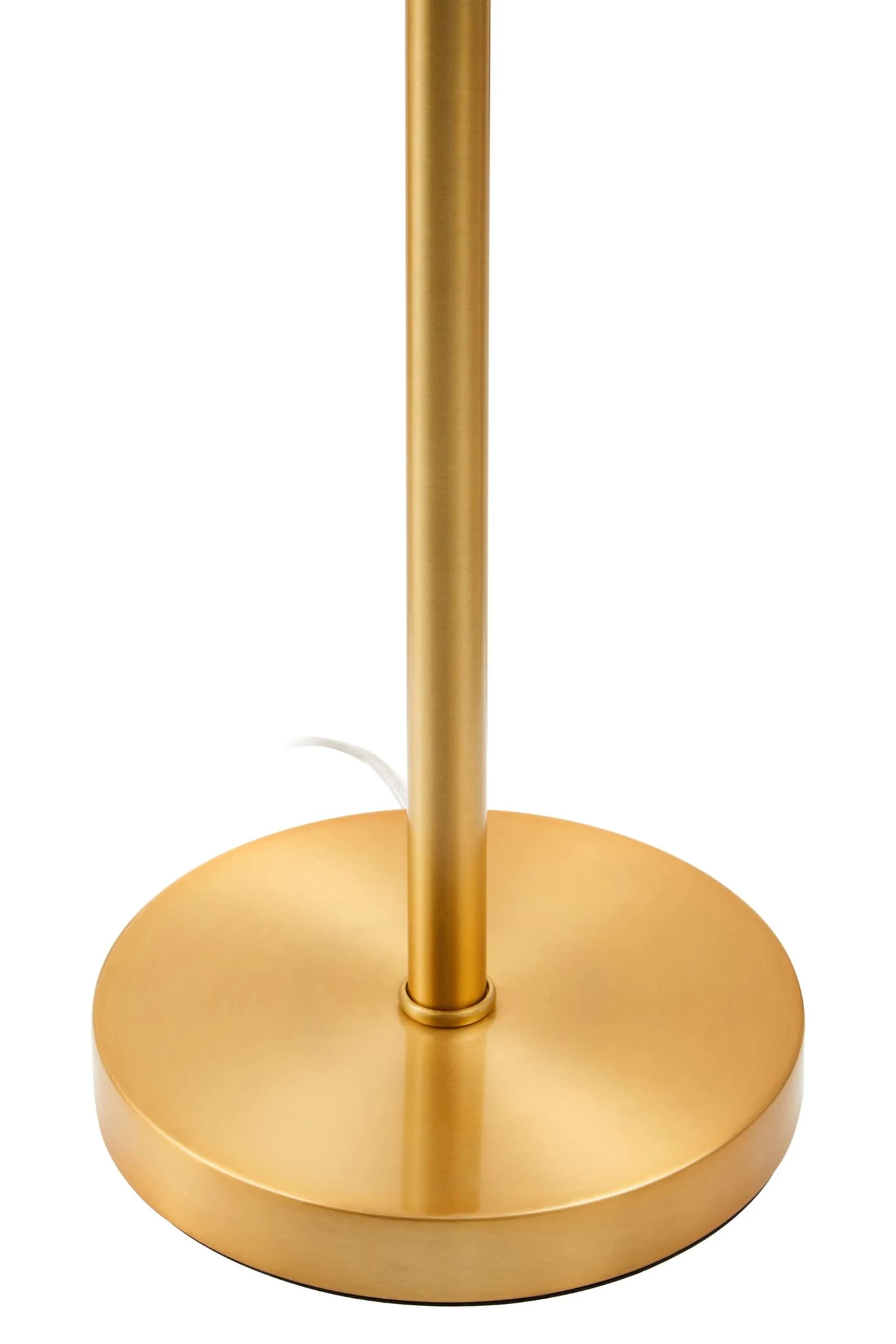 Hutchinson Clear Crystal Table Lamp with Gold Metal - Table lamps, photo 3 of 5