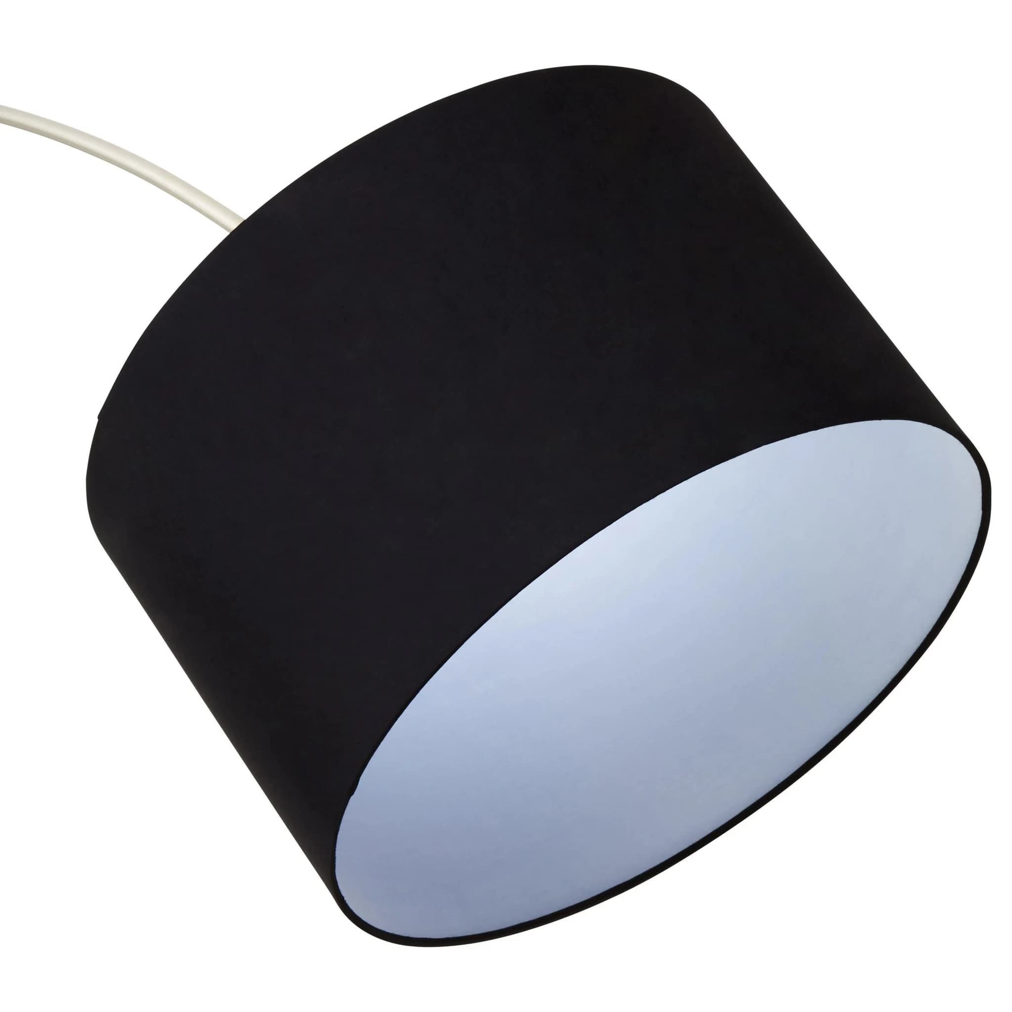 Hubert Satin Nickel Finish Metal Floor Lamp - Floor lamps, photo 7 of 7
