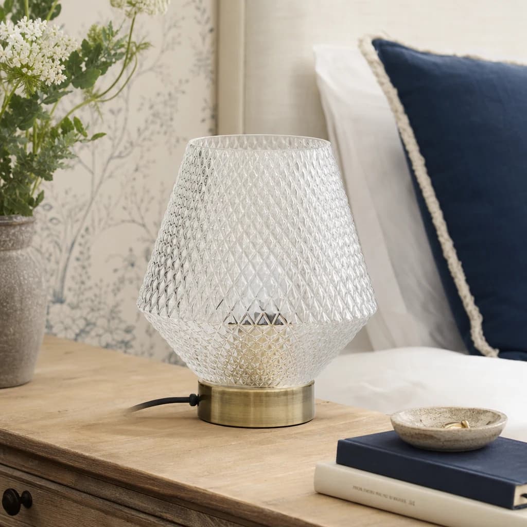 Noble Clear Glass Table Lamp - Table lamps, photo 1 of 5