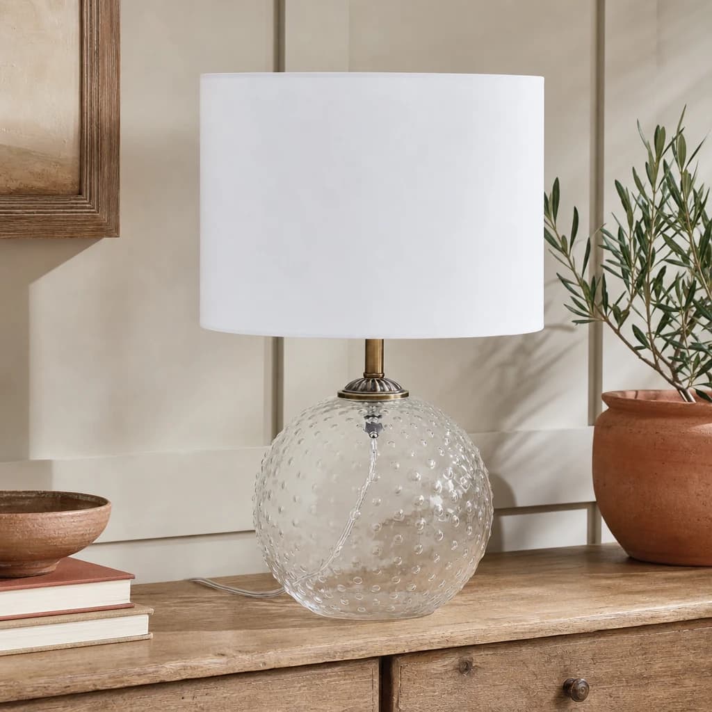 Noa Clear Glass Table Lamp - Table lamps, photo 1 of 5
