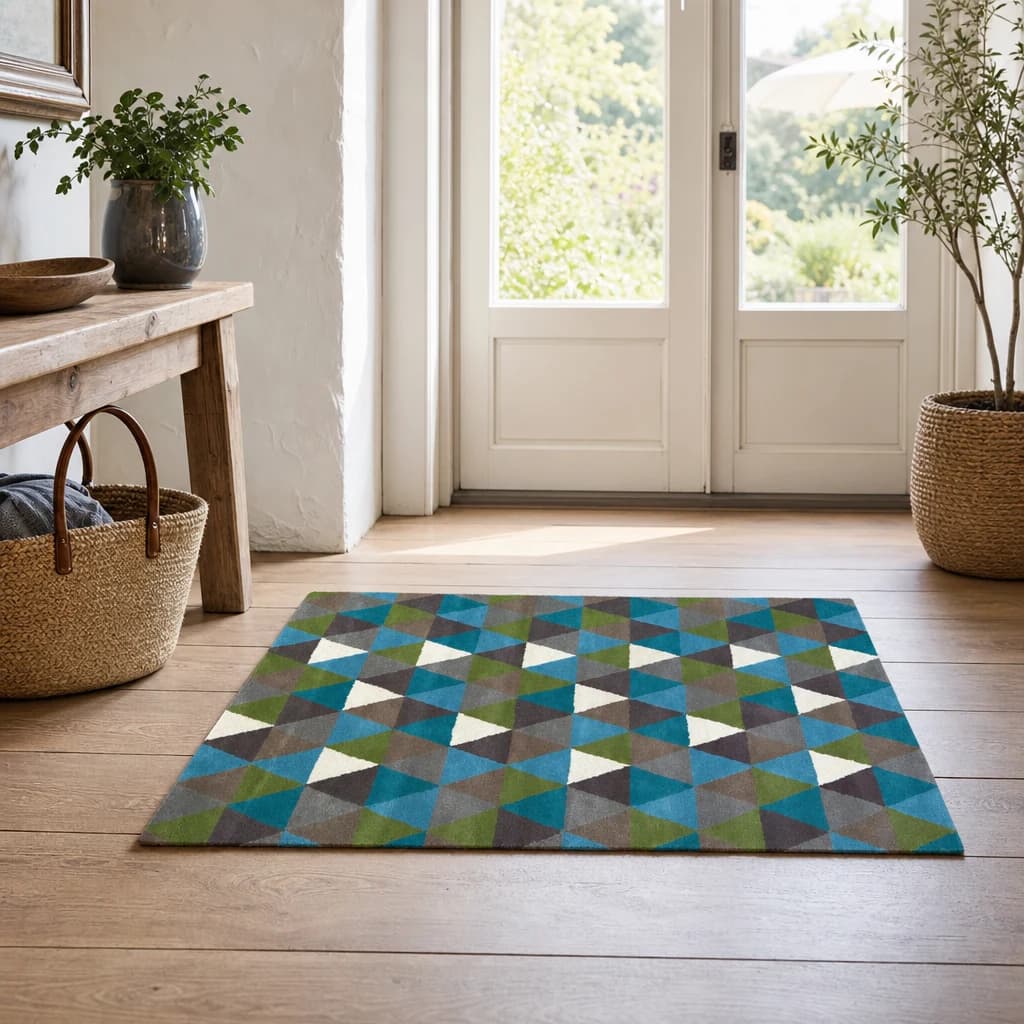 Bosie Oslo Multicoloured Small Rug - Decorative, photo 1 of 2