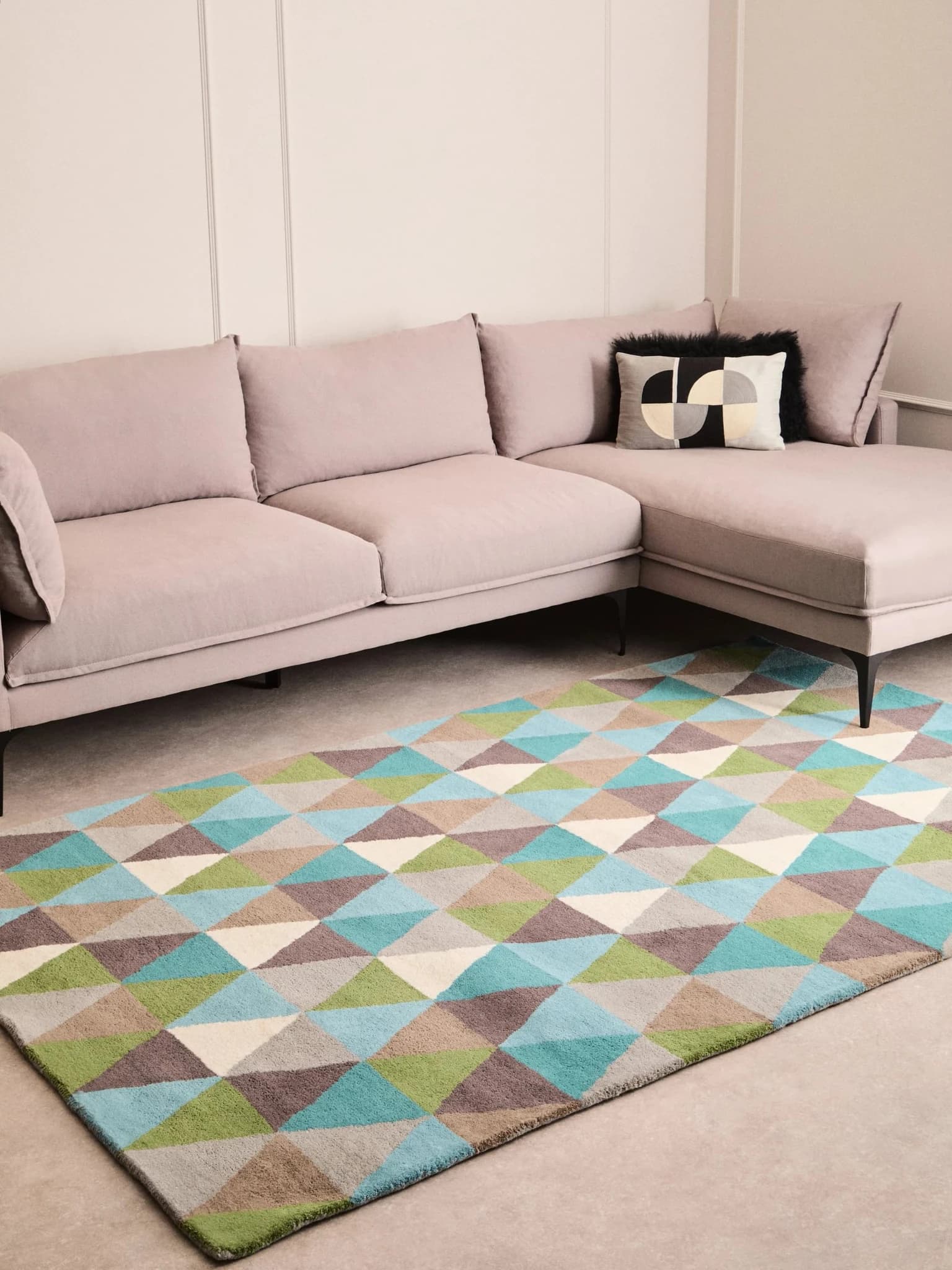 Bosie Oslo Multicoloured Large Rug - Decorative, photo 5 of 6