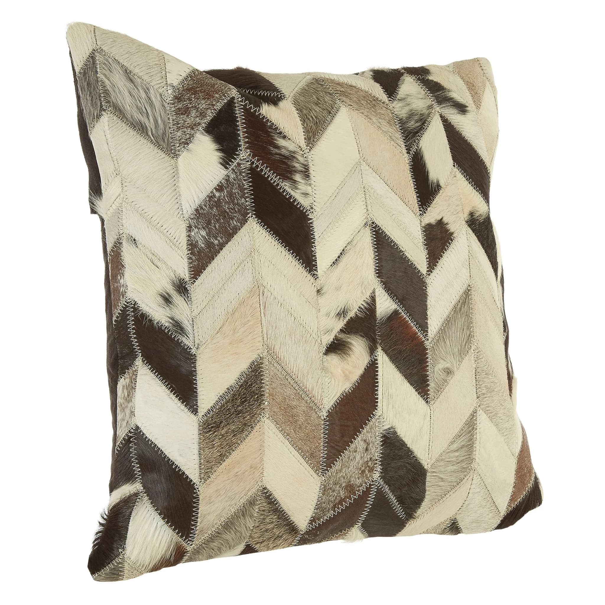 Bosie Safira Black And White Patchwork Cushion Cover - Decorative, photo 5 of 6