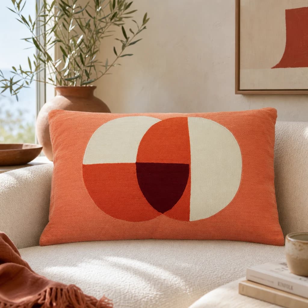 Bosie Ozella Multicolour Rectangular Cushion - Decorative, photo 1 of 6