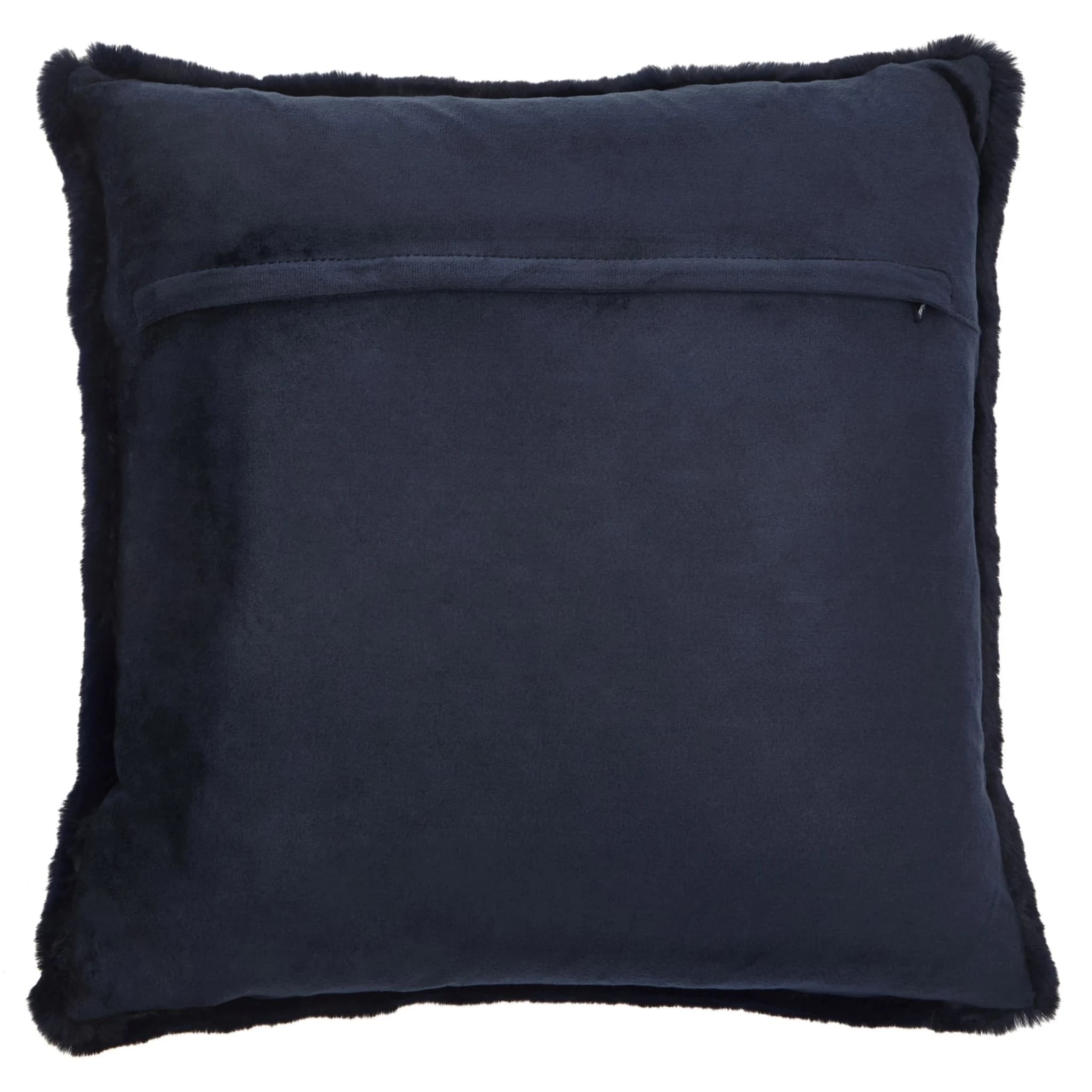 Bosie Lamina Navy Blue Square Cushion - Decorative, photo 4 of 8