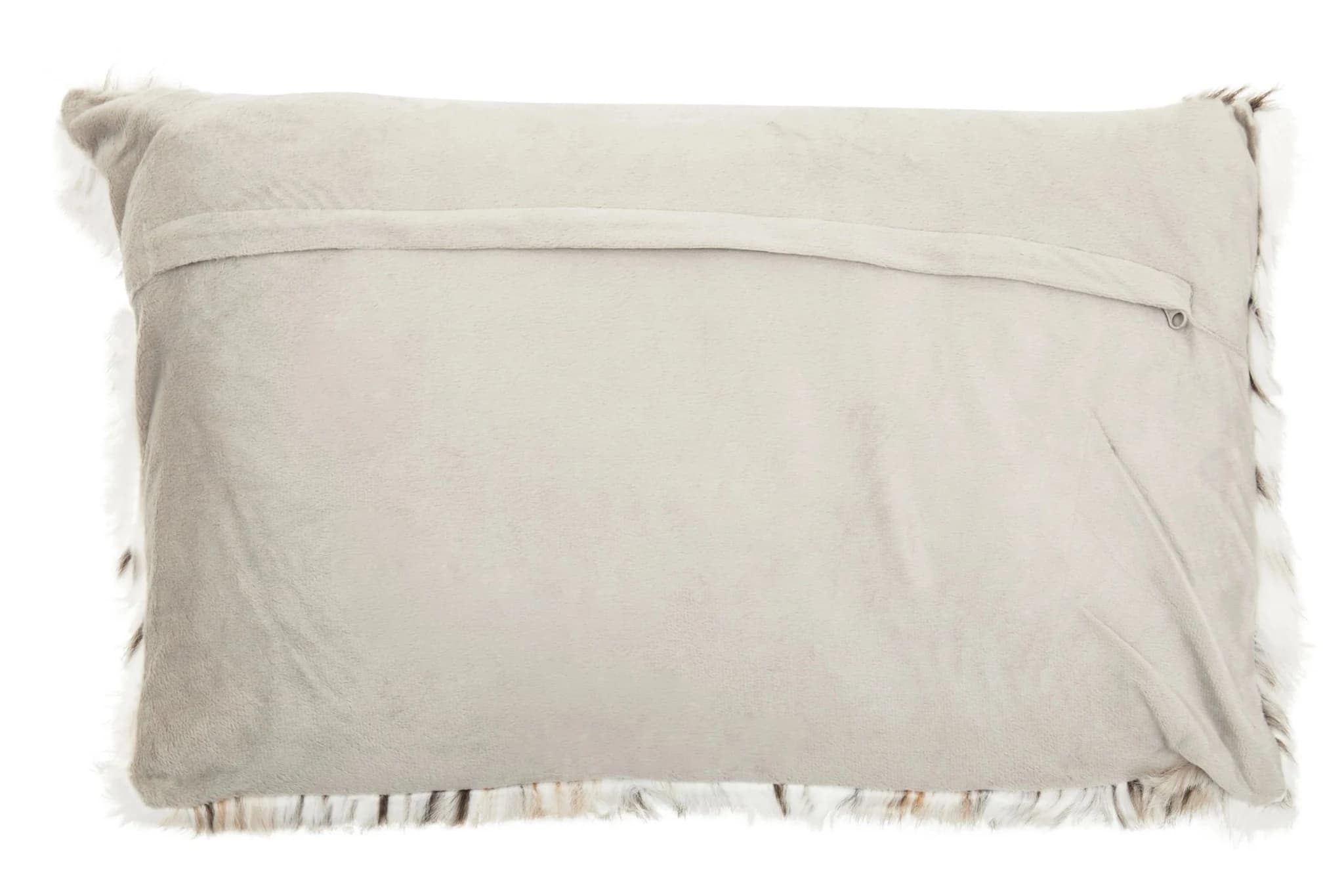 Bosie Lamina Animal Print Rectangular Fur Cushion - Decorative, photo 8 of 8