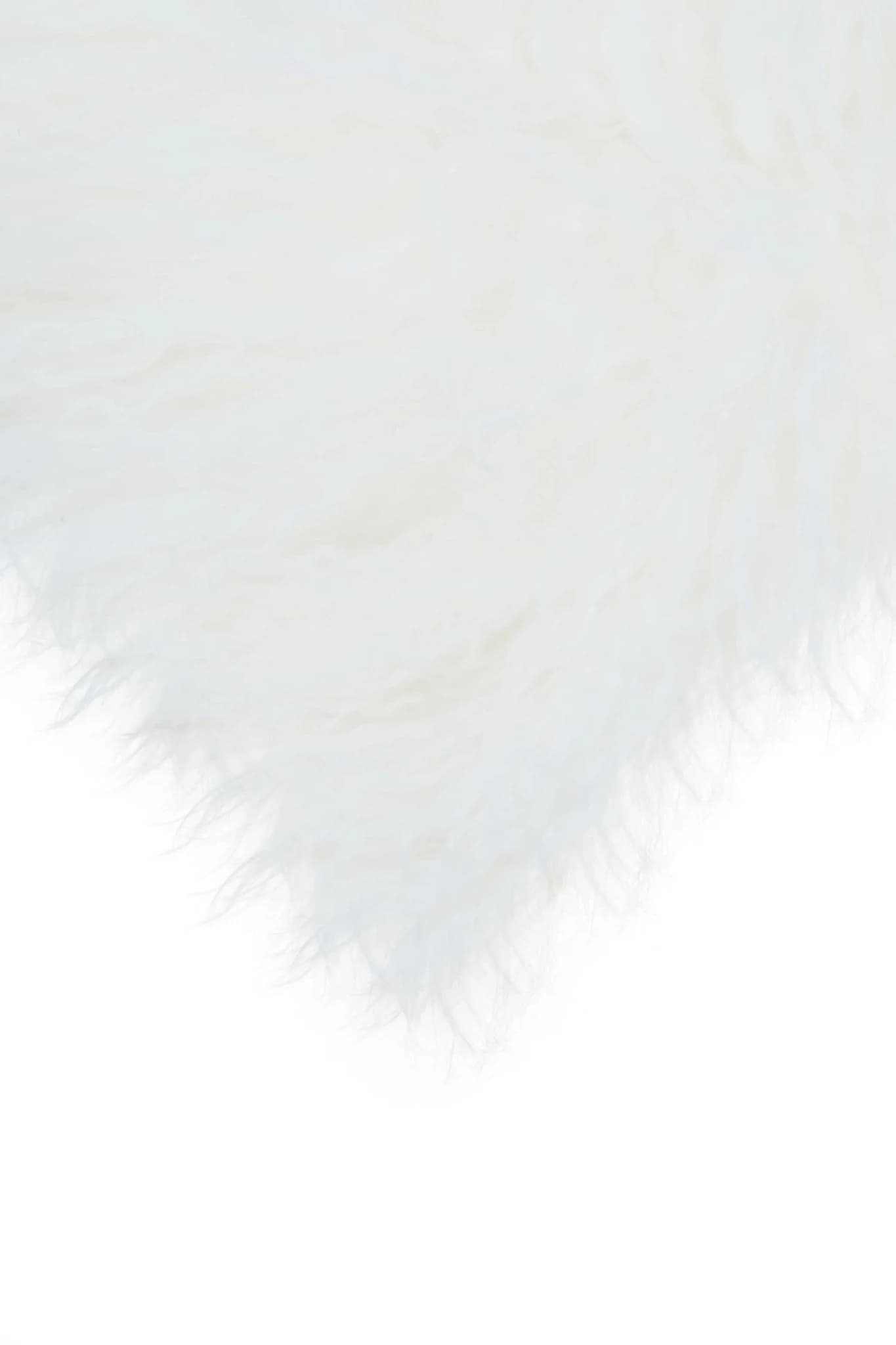 Bosie Real Mongolian Fur Grey Ombre Rectangular Cushion - Decorative, photo 4 of 4