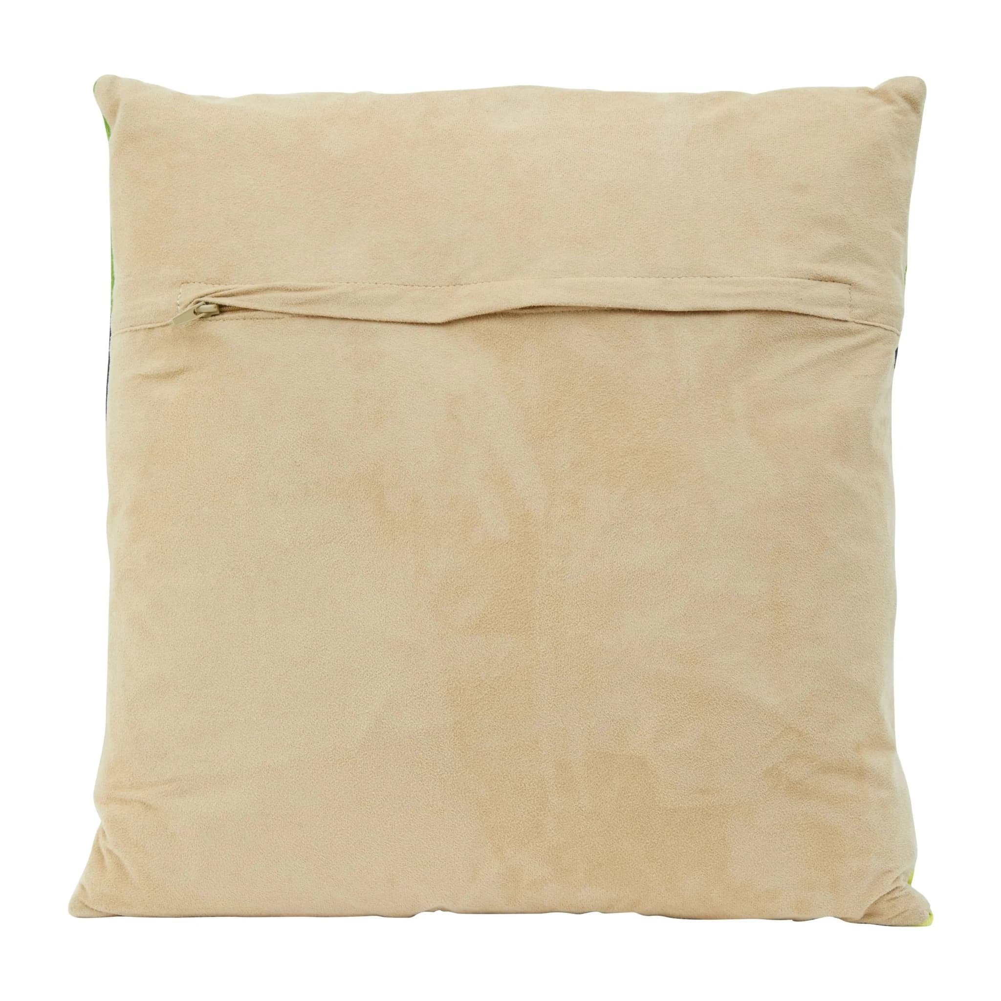 Bosie Safira Botanical Hair on Leather Cushion - Decorative, photo 3 of 7