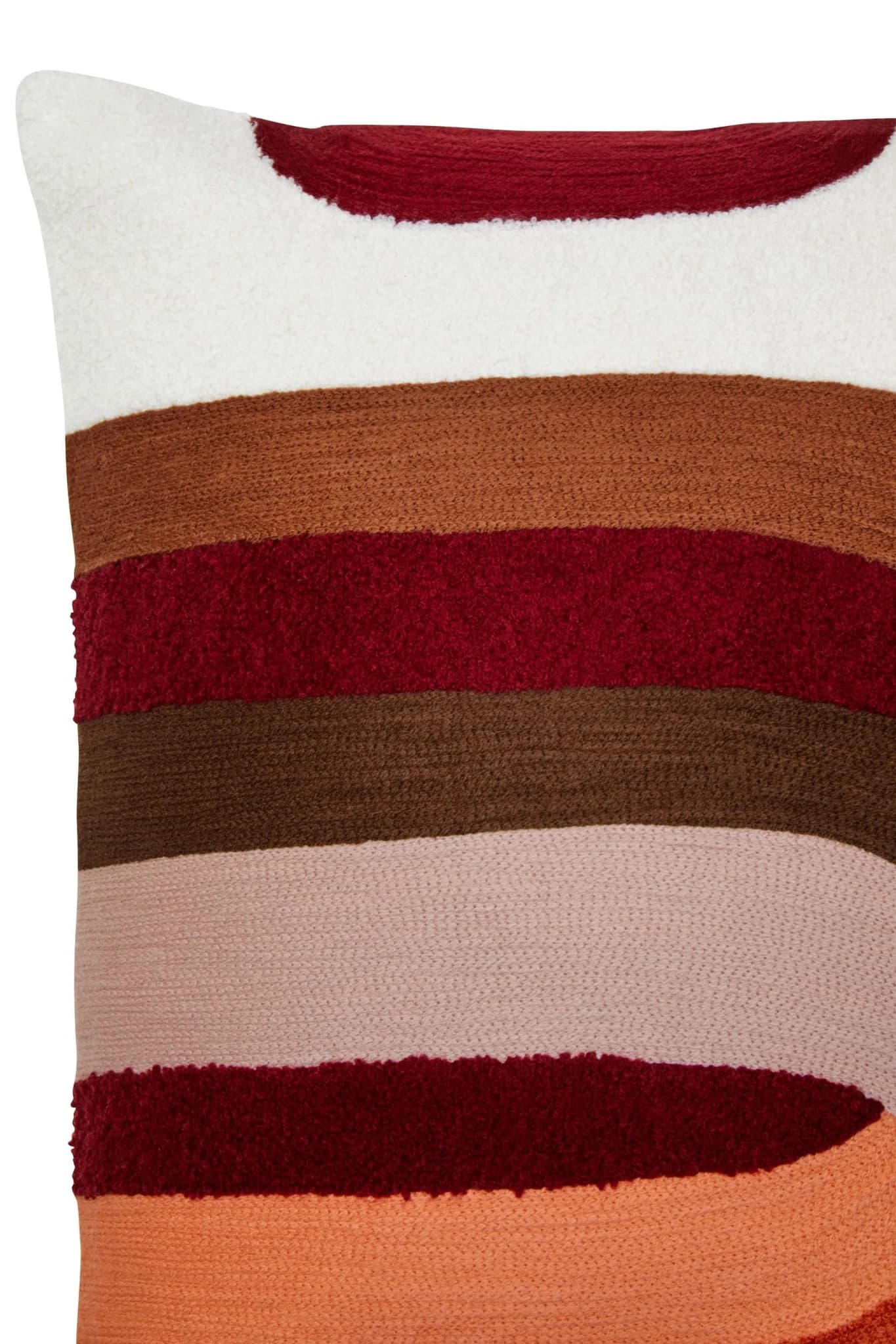 Bosie Ozella Multi Coloured Brushstroke Design Square Cushion - Decorative, photo 7 of 7