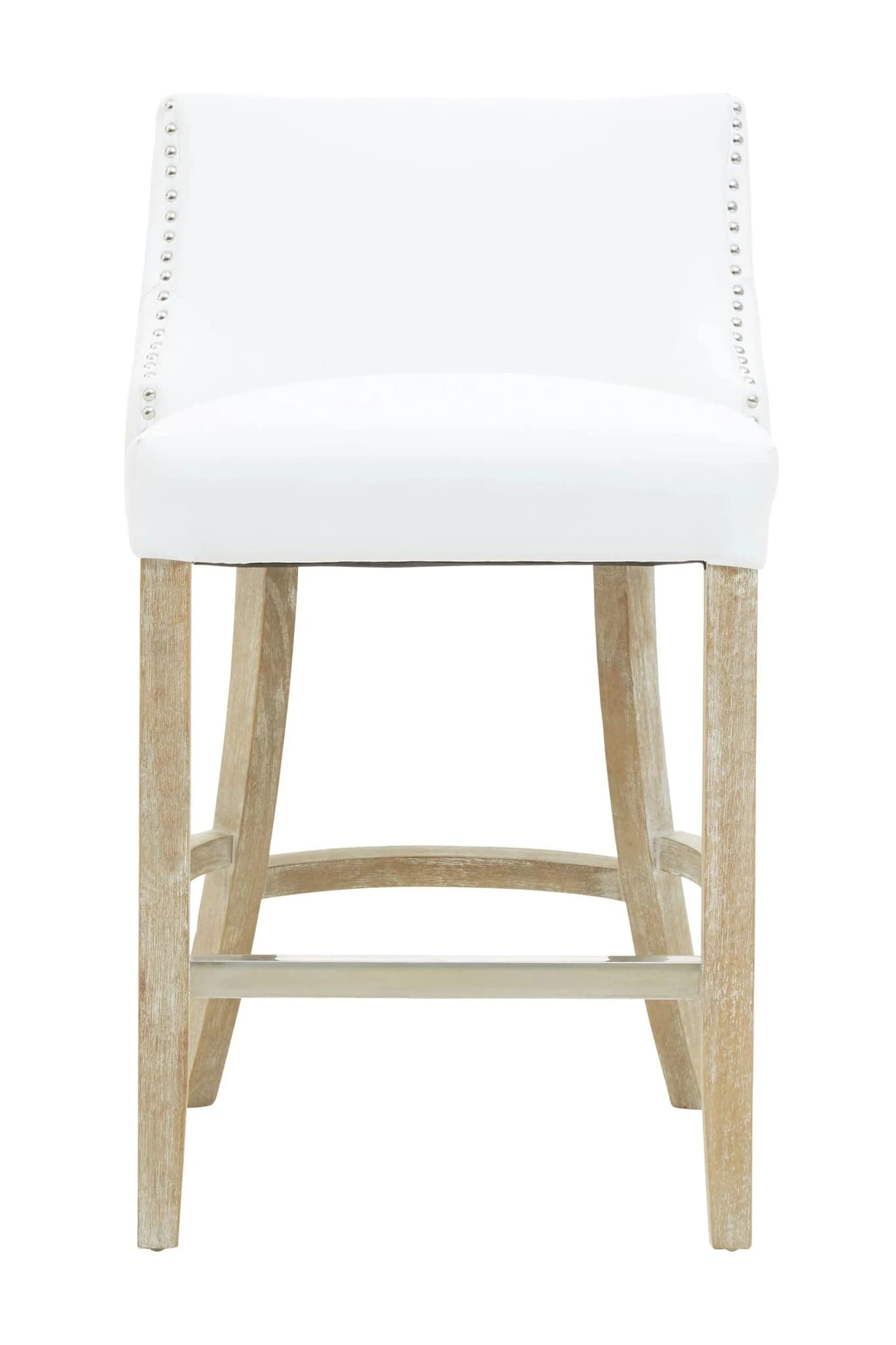 Kensington Townhouse Ivory Leather Effect Bar Chair - Seating, photo 7 of 8