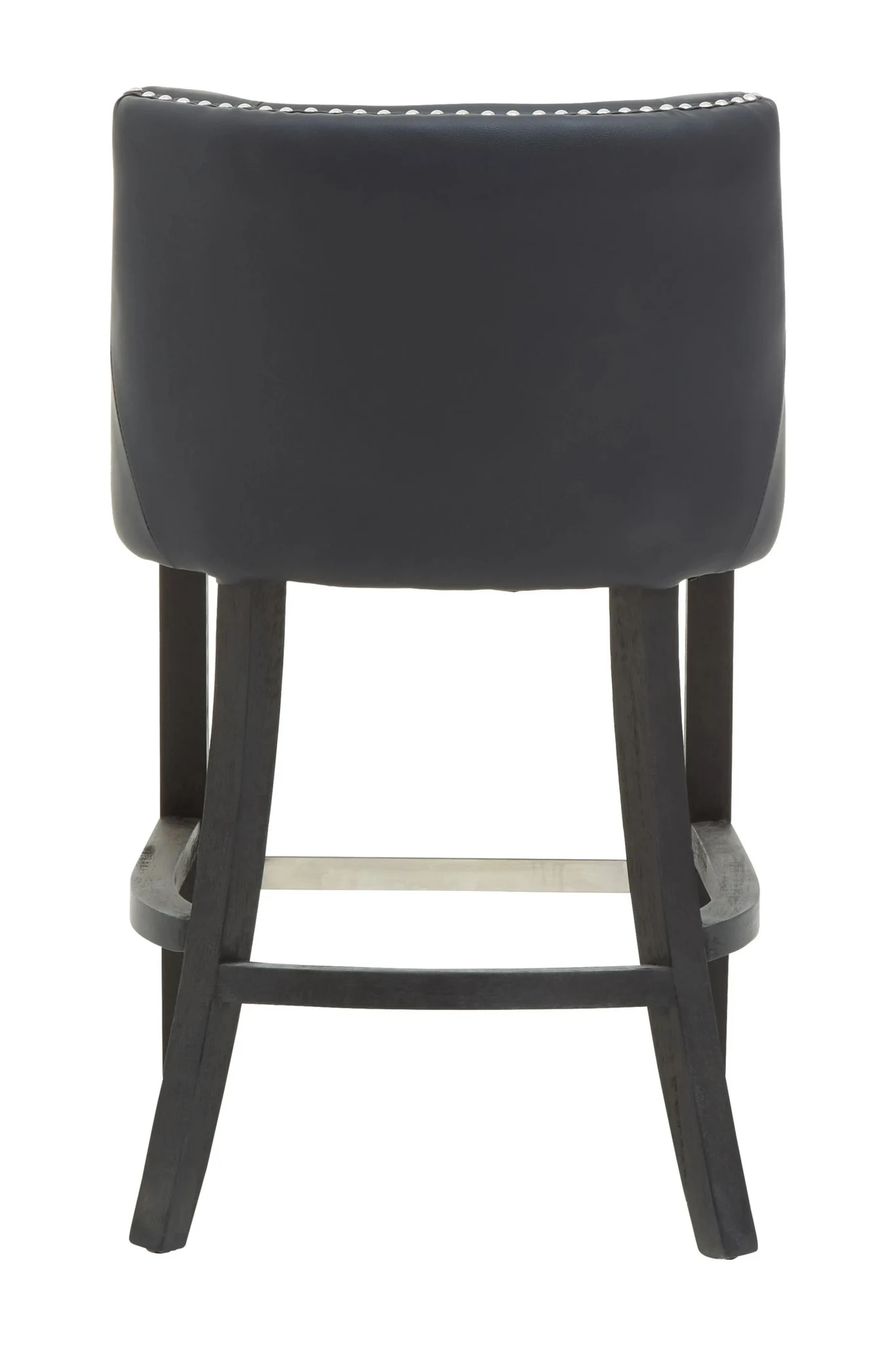 Kensington Townhouse Black Leather Effect Bar Chair - Seating, photo 4 of 8