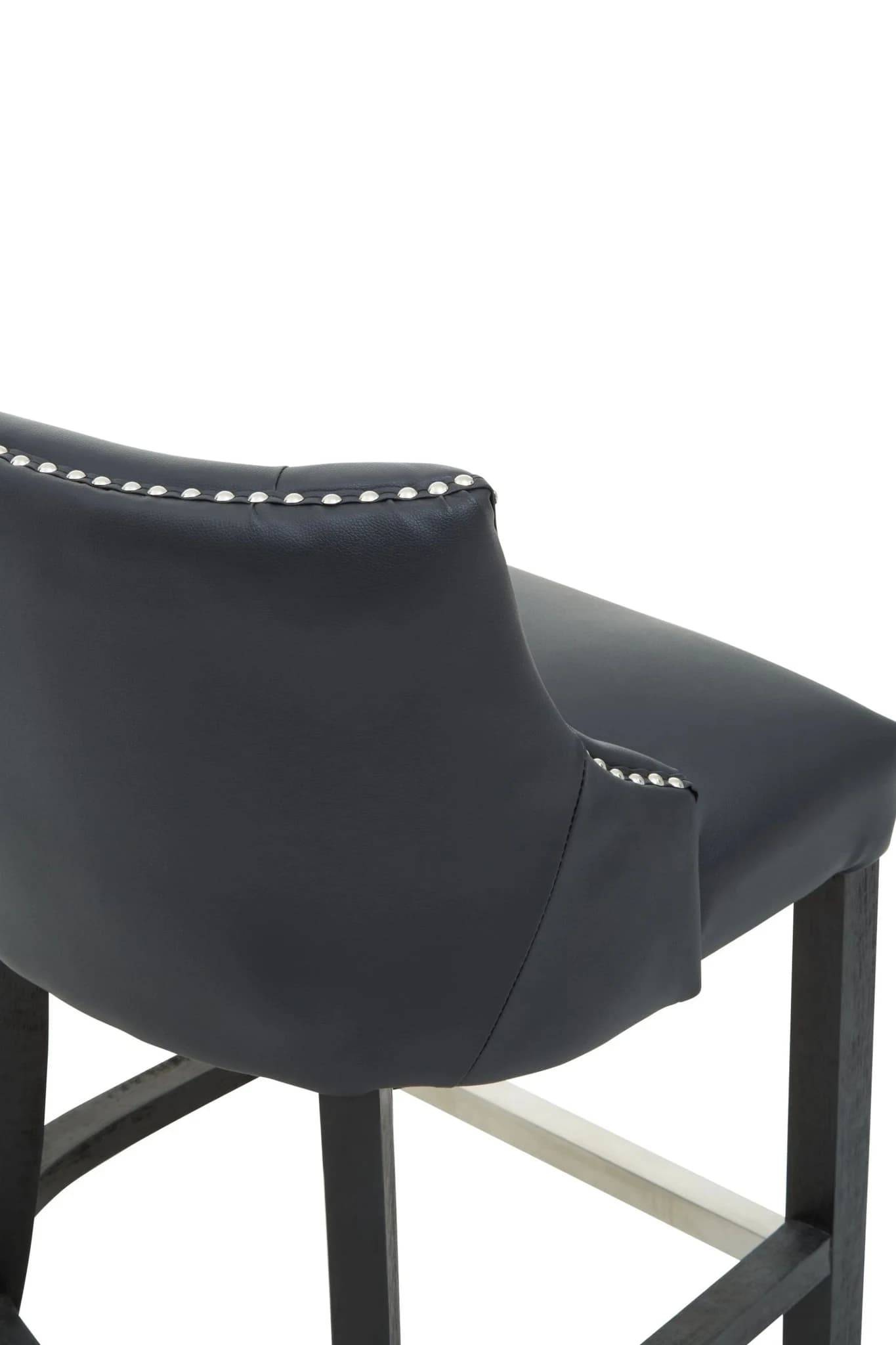 Kensington Townhouse Black Leather Effect Bar Chair - Seating, photo 8 of 8