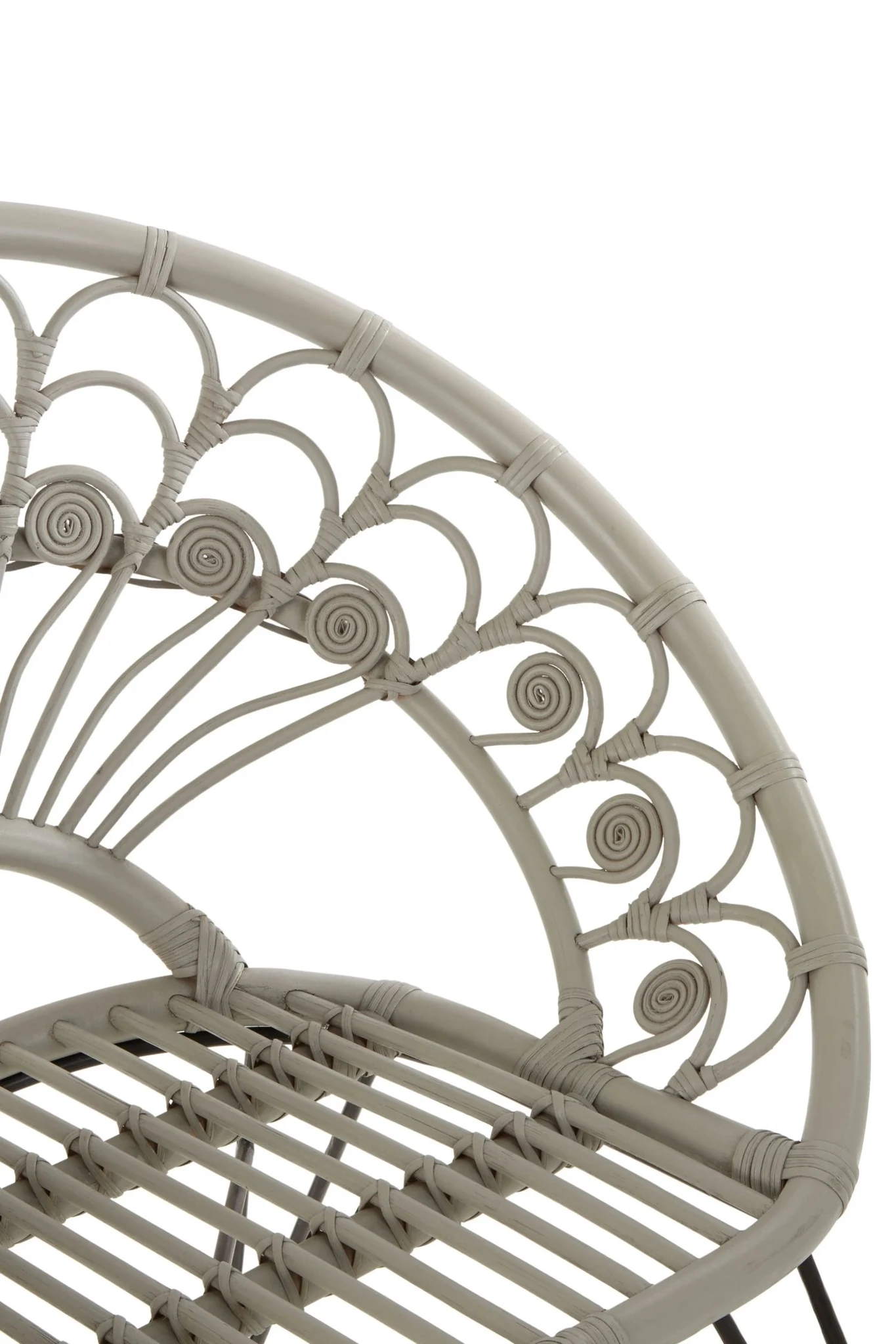 Manado Grey Natural Rattan Chair - Seating, photo 6 of 6