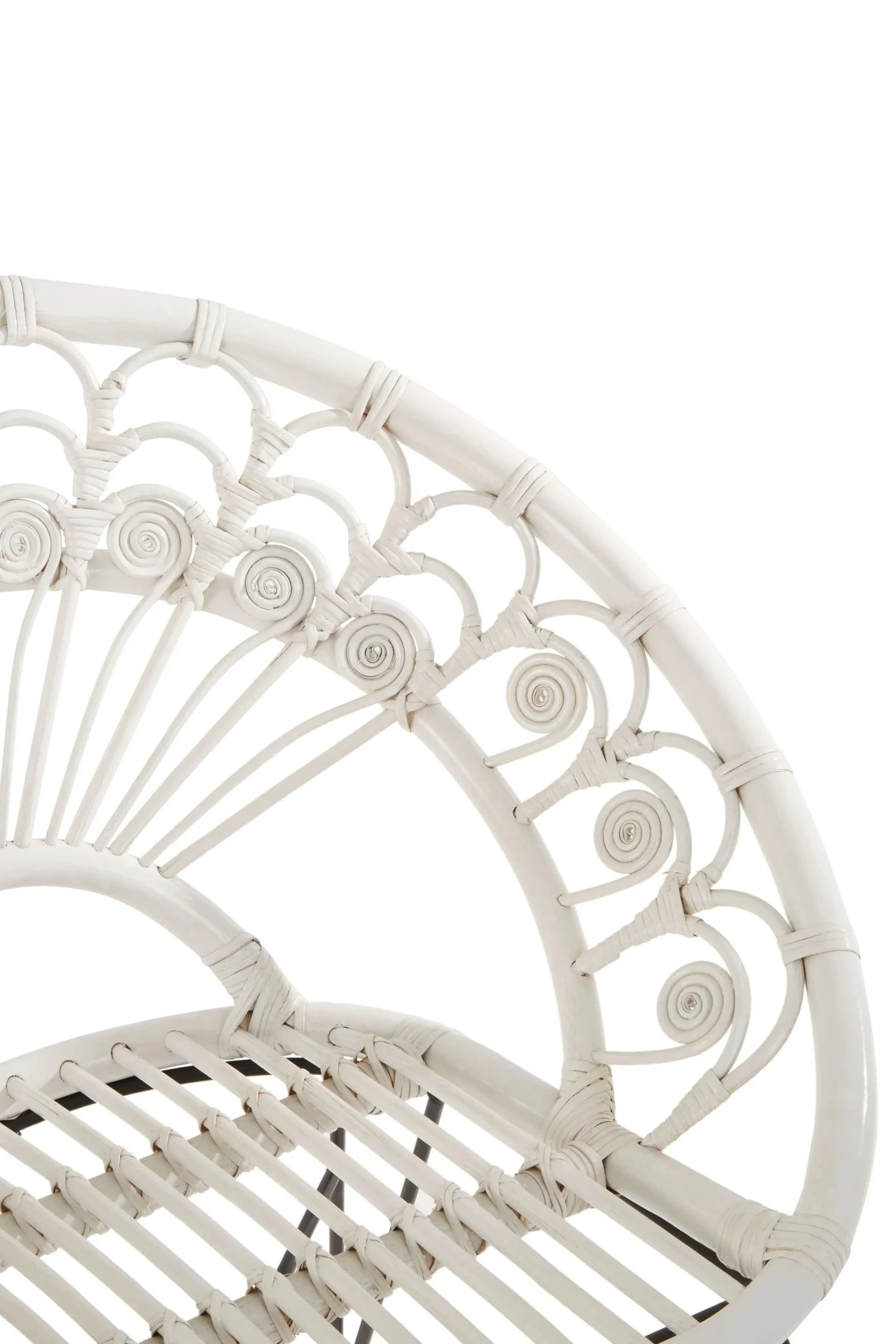 Manado White Natural Rattan Chair - Seating, photo 6 of 6