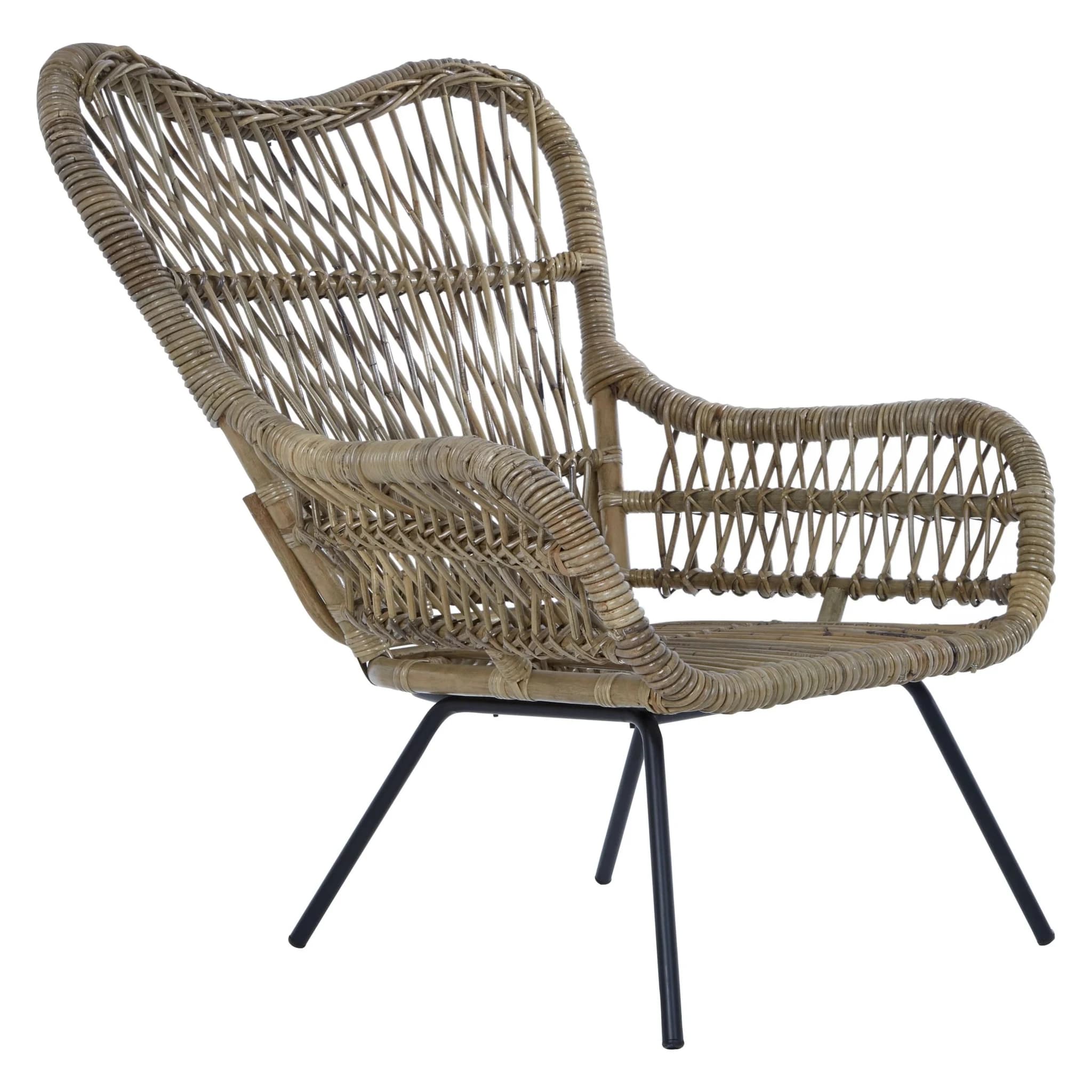 Manado Kubu Grey Rattan Chair - Seating, photo 5 of 8