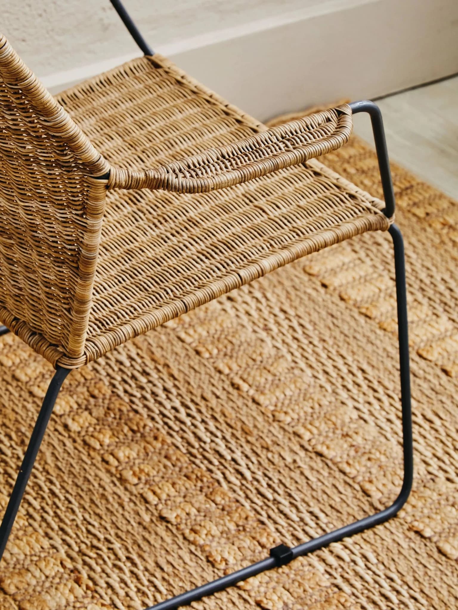 Manado Angled Design Natural Rattan Chair - Seating, photo 3 of 8