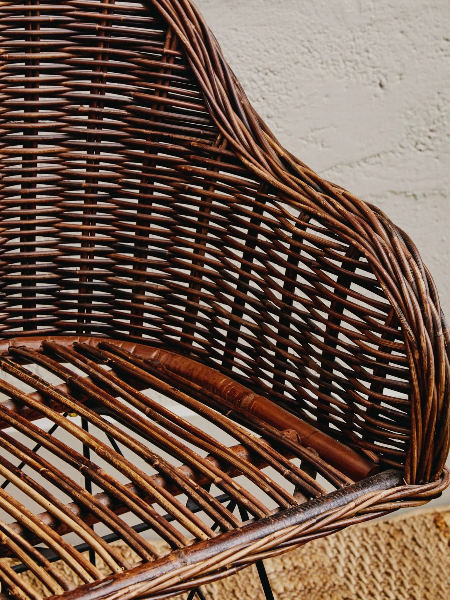 Manado Natural Croco Rattan Chair - Seating, photo 4 of 8