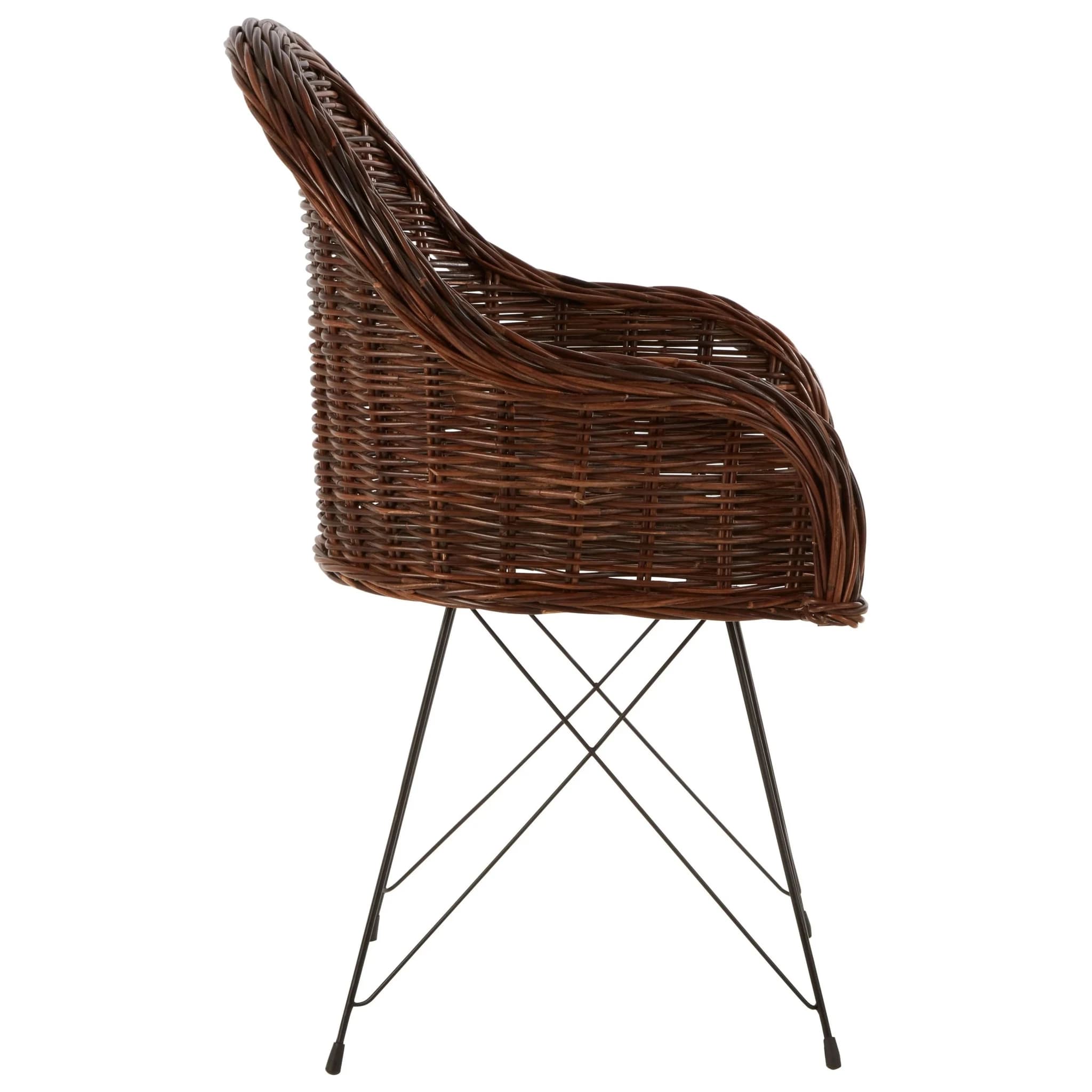 Manado Natural Croco Rattan Chair - Seating, photo 8 of 8