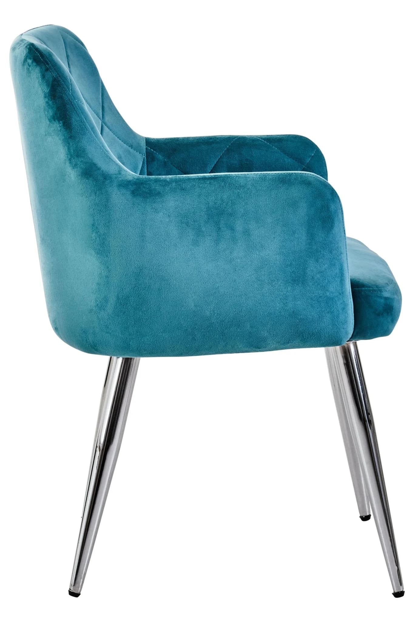Tamzin Light Blue Splayed Dining Chair - Seating, photo 3 of 6