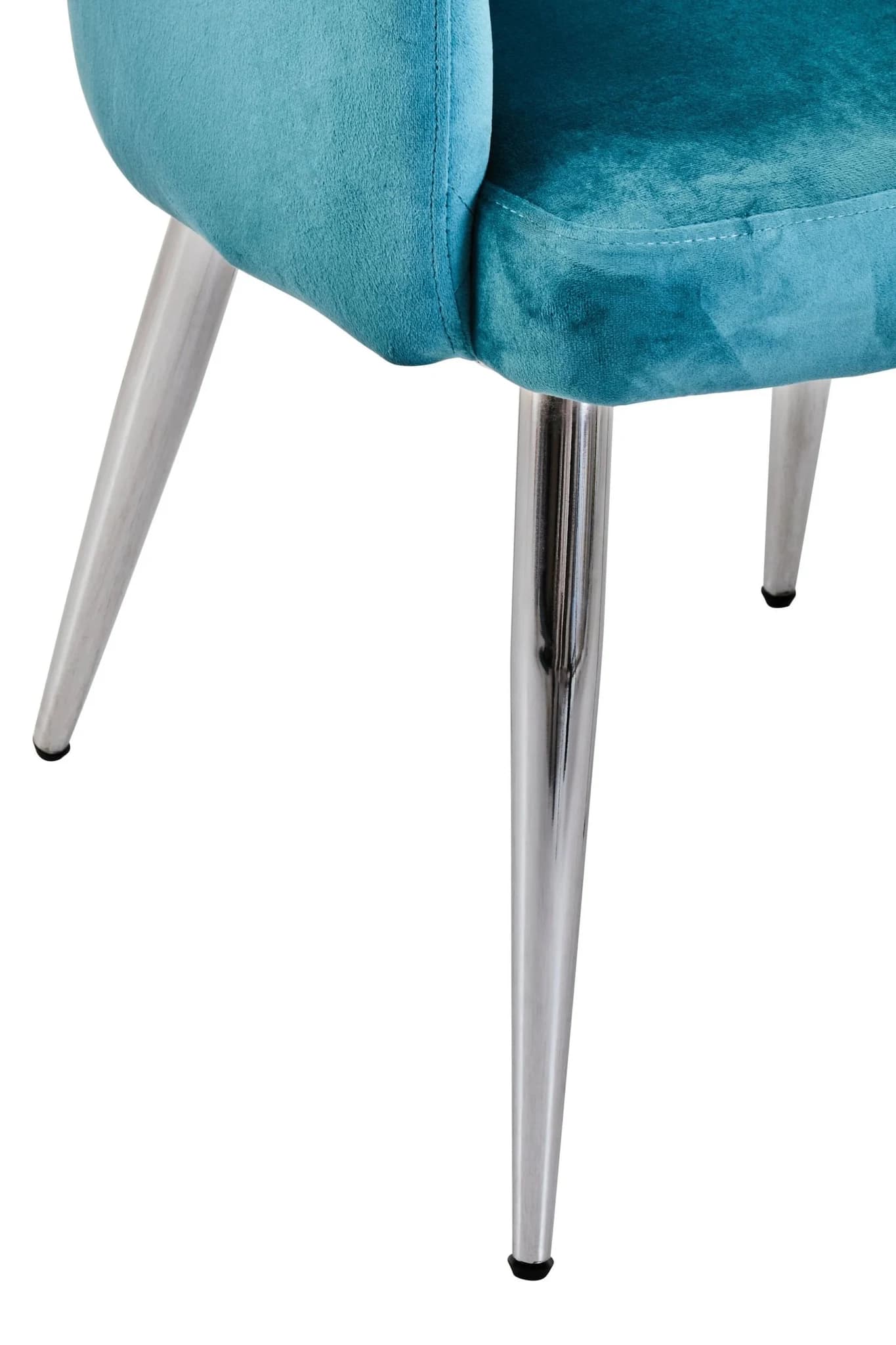 Tamzin Light Blue Splayed Dining Chair - Seating, photo 5 of 6