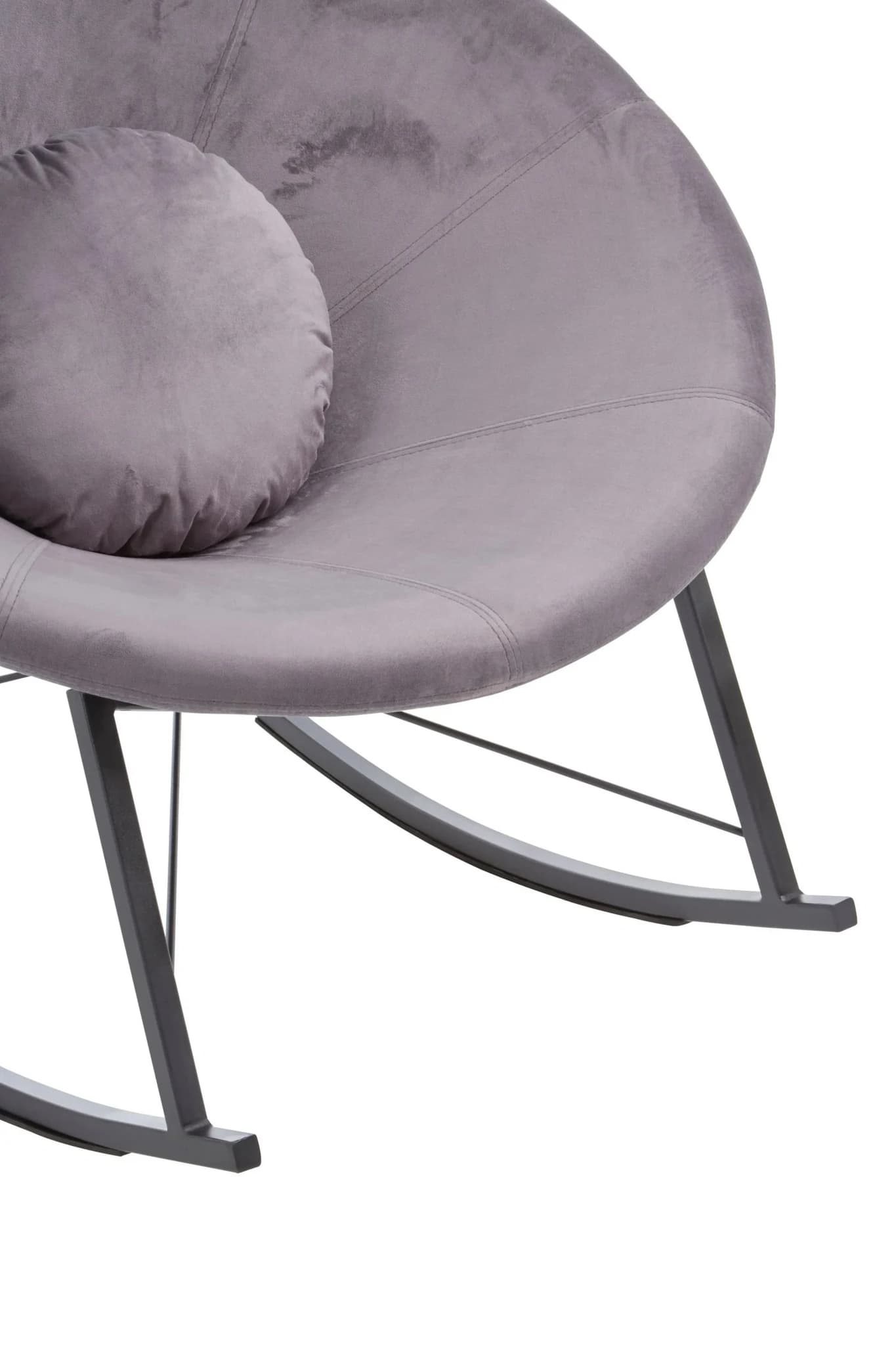 Arto Grey Conic Rocking Chair - Seating, photo 6 of 7