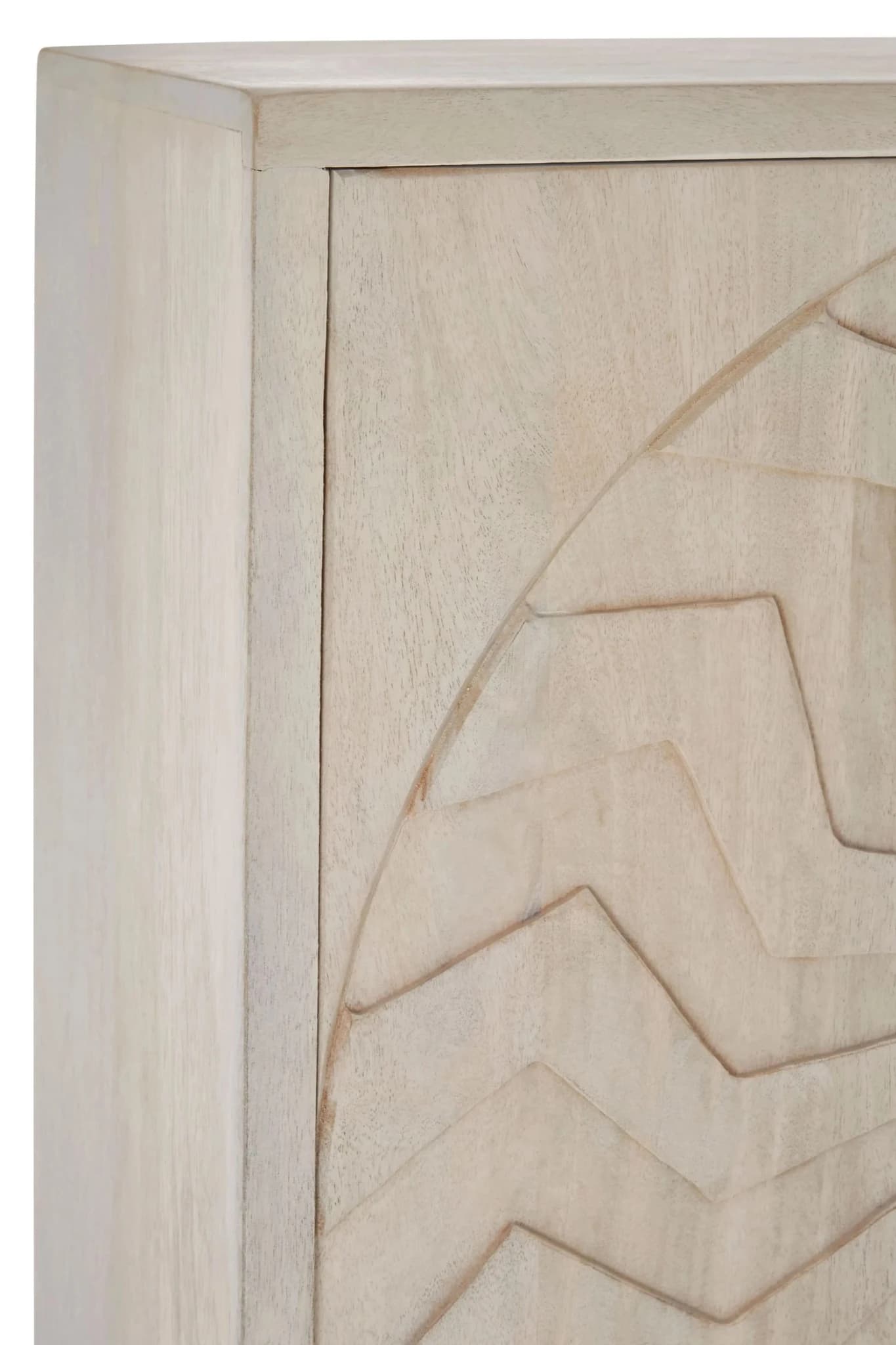 Sadras White Wash Mango Wood Cabinet - Bookcases & shelving, photo 8 of 8