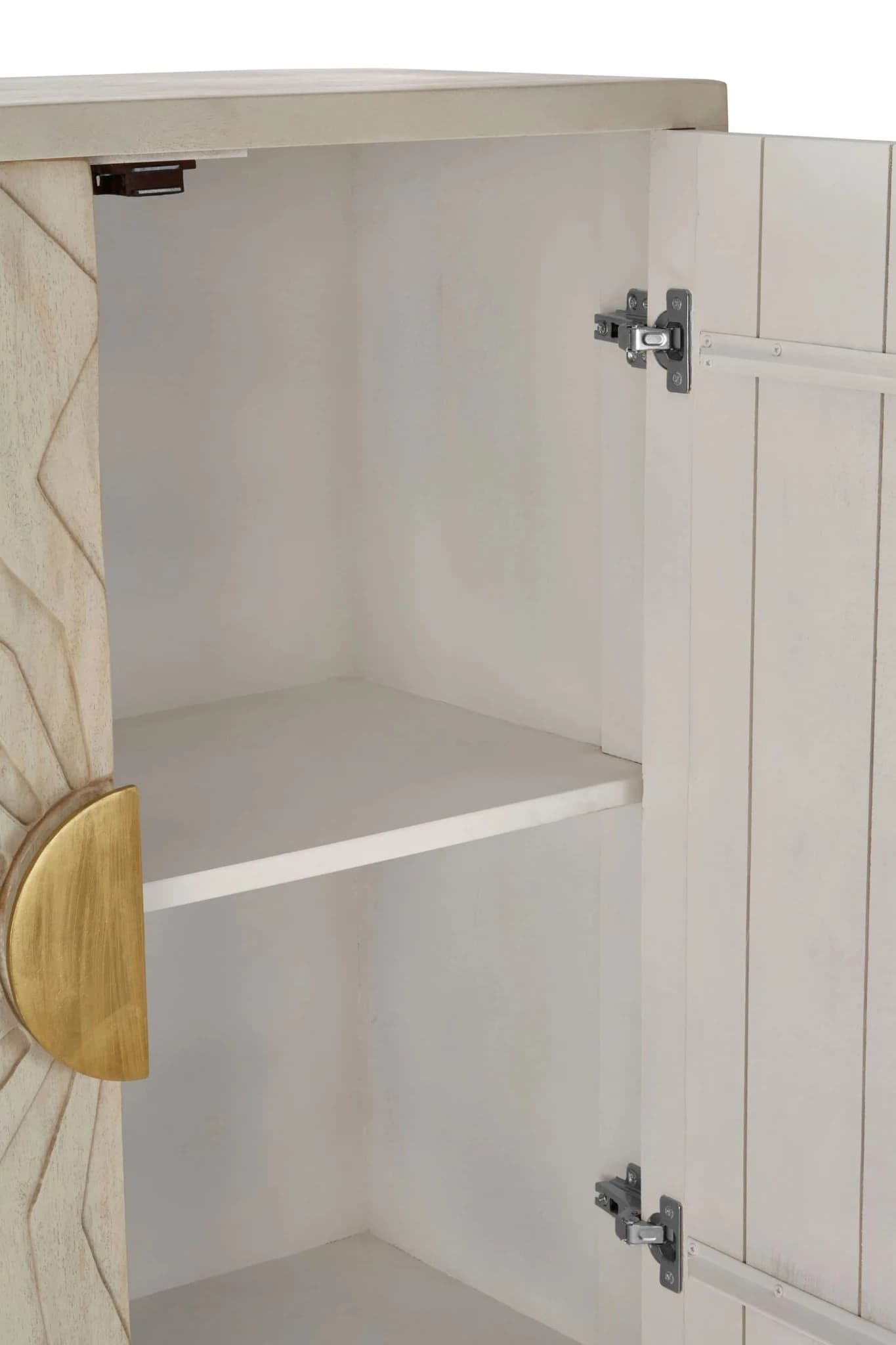 Sadras White Wash Mango Wood Cabinet - Bookcases & shelving, photo 6 of 8