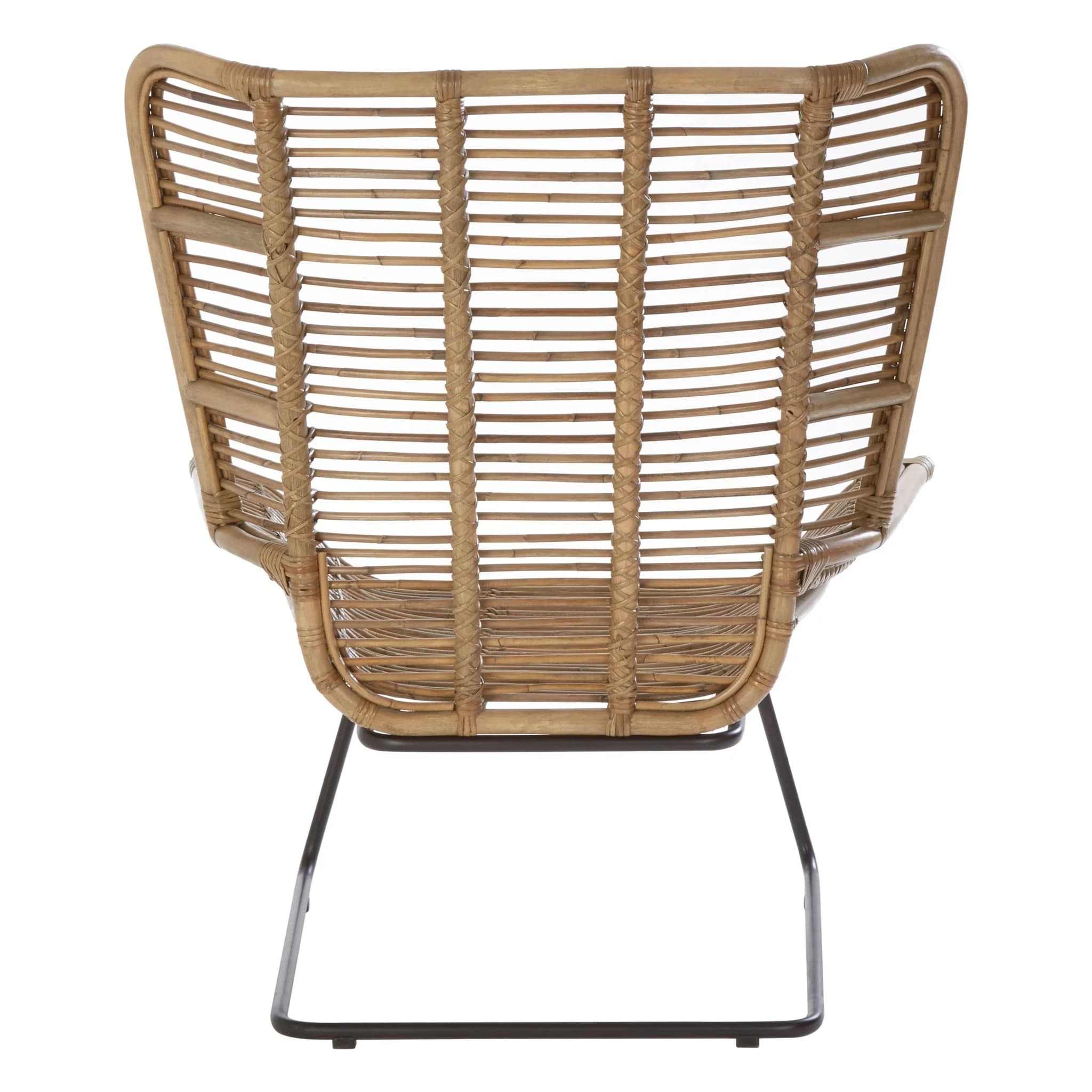 Manado Natural Rattan Lounge Chair And Footstool - Seating, photo 2 of 8