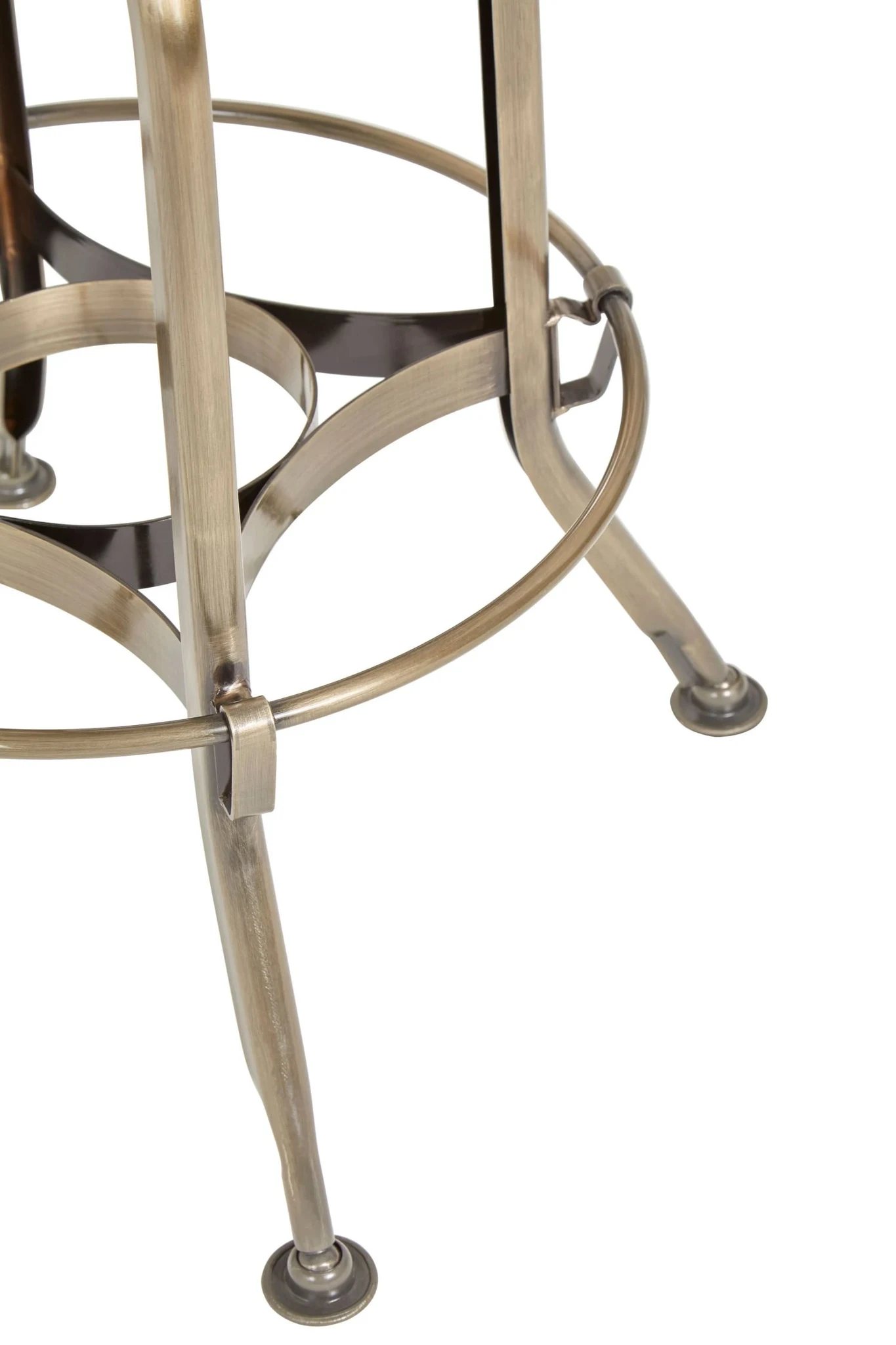 Gator Brass Finish and Ash Wood Adjustable Bar Stool - Seating, photo 4 of 6
