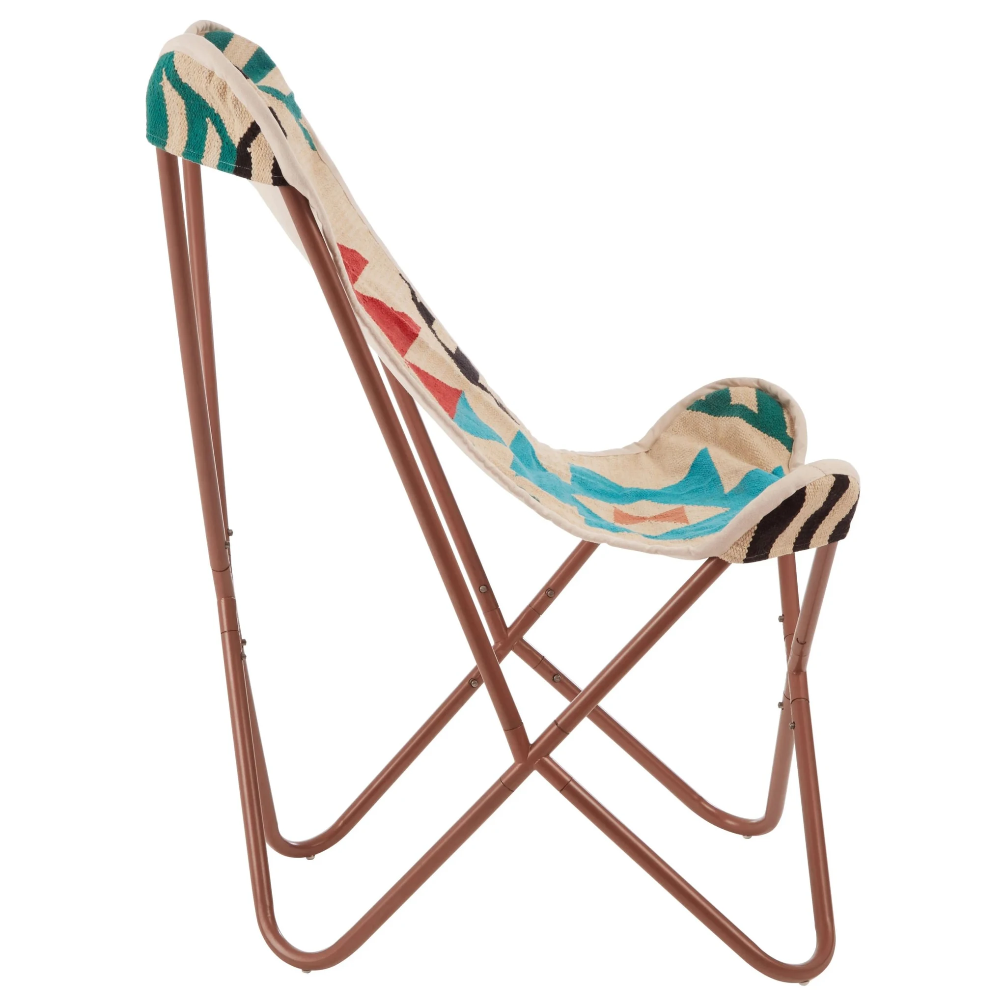 Cefena Multicolour Butterfly Chair - Seating, photo 3 of 7