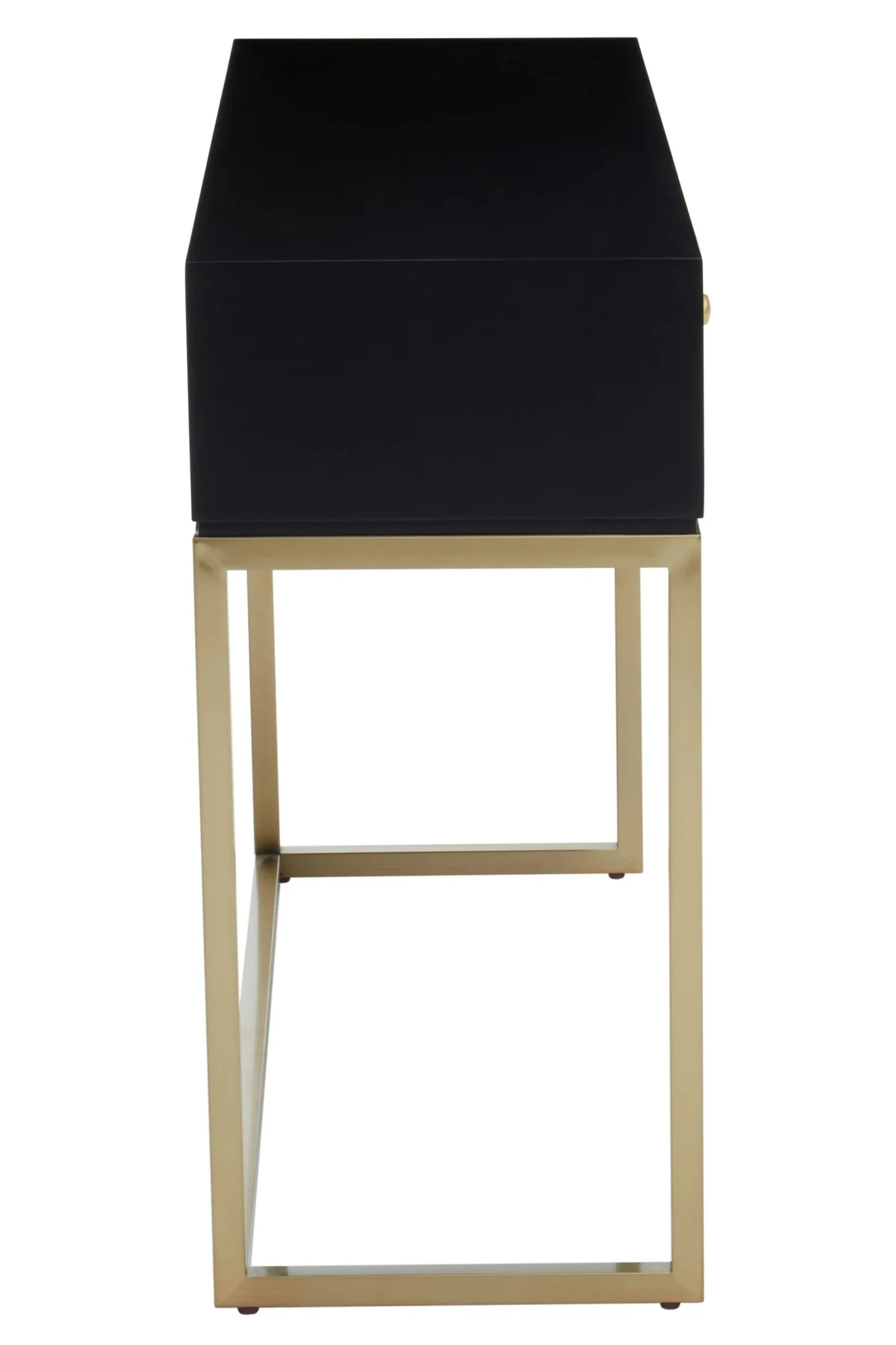 Dumas Black and White Console Table with Drawers - Tables, photo 7 of 8