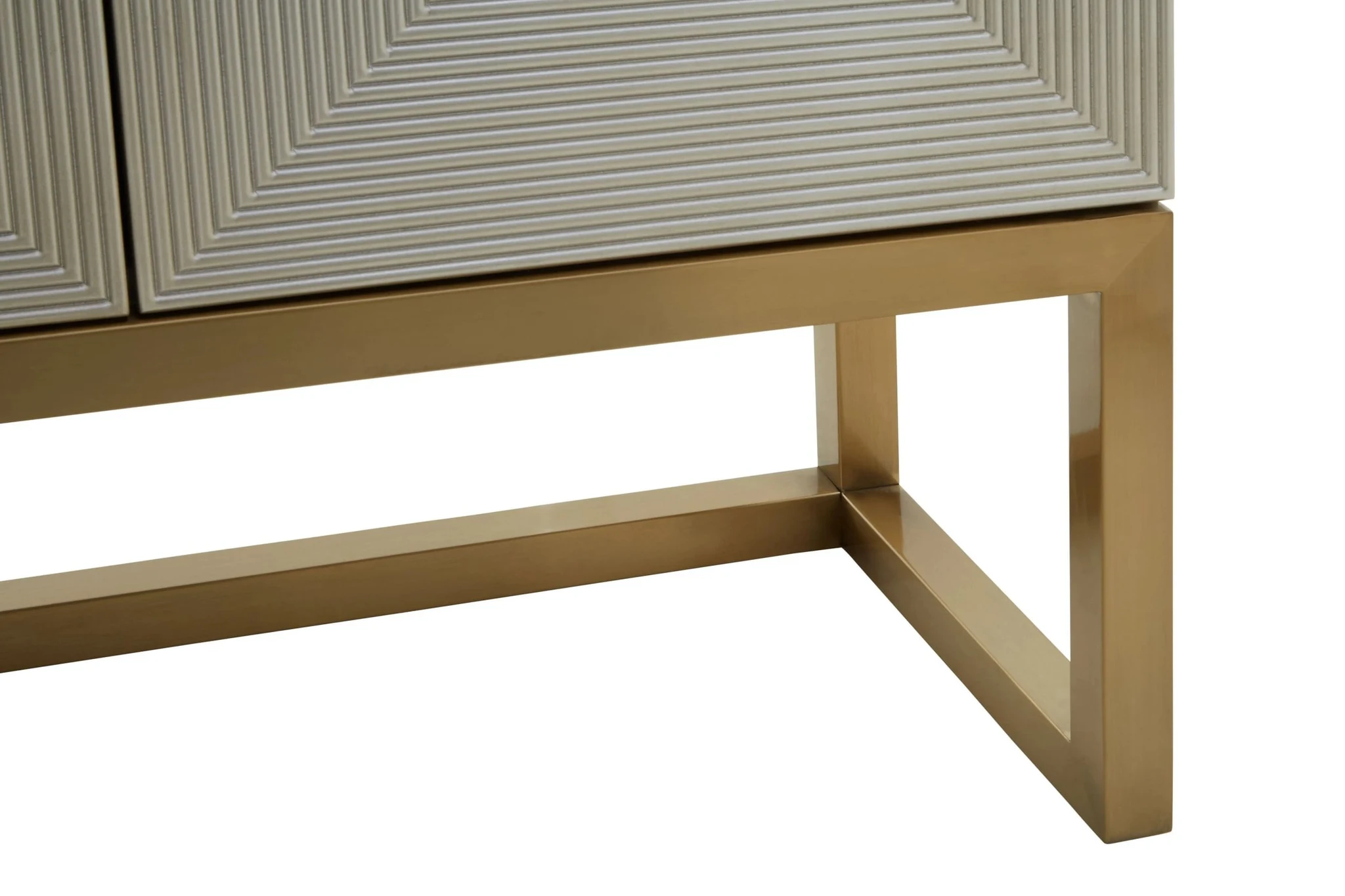 Duvali Grey and Champagne Finish Sideboard - Bookcases & shelving, photo 8 of 8