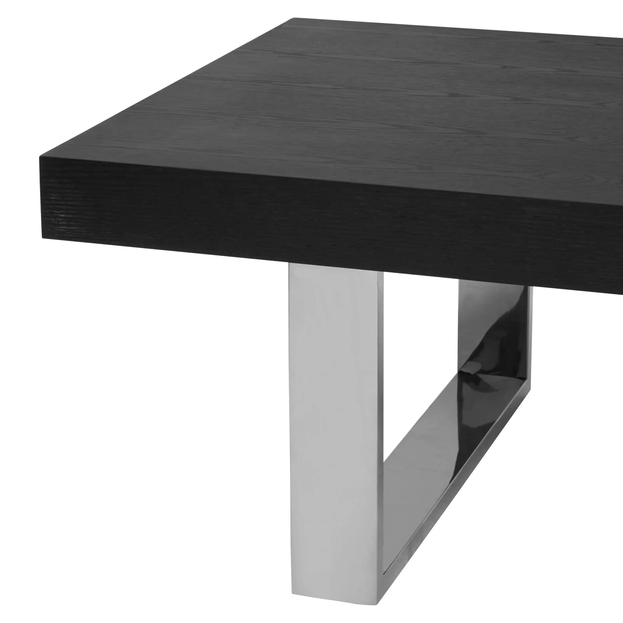 Ulmus Black Elm Wood Coffee Table - Tables, photo 5 of 5