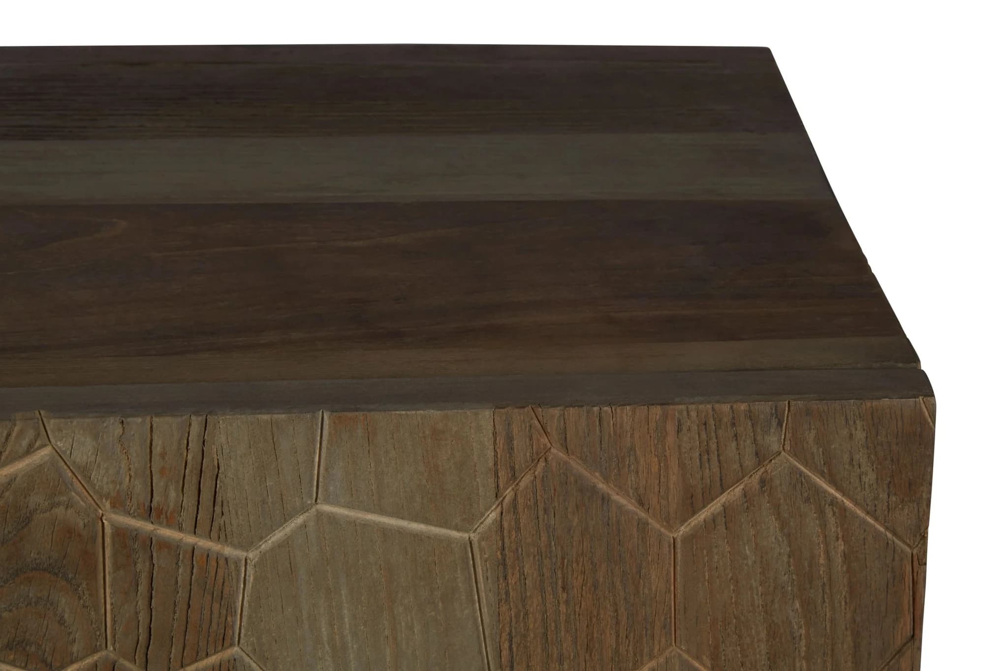 Malay Recycled Elm Wood 2 Door Sideboard - Bookcases & shelving, photo 7 of 8