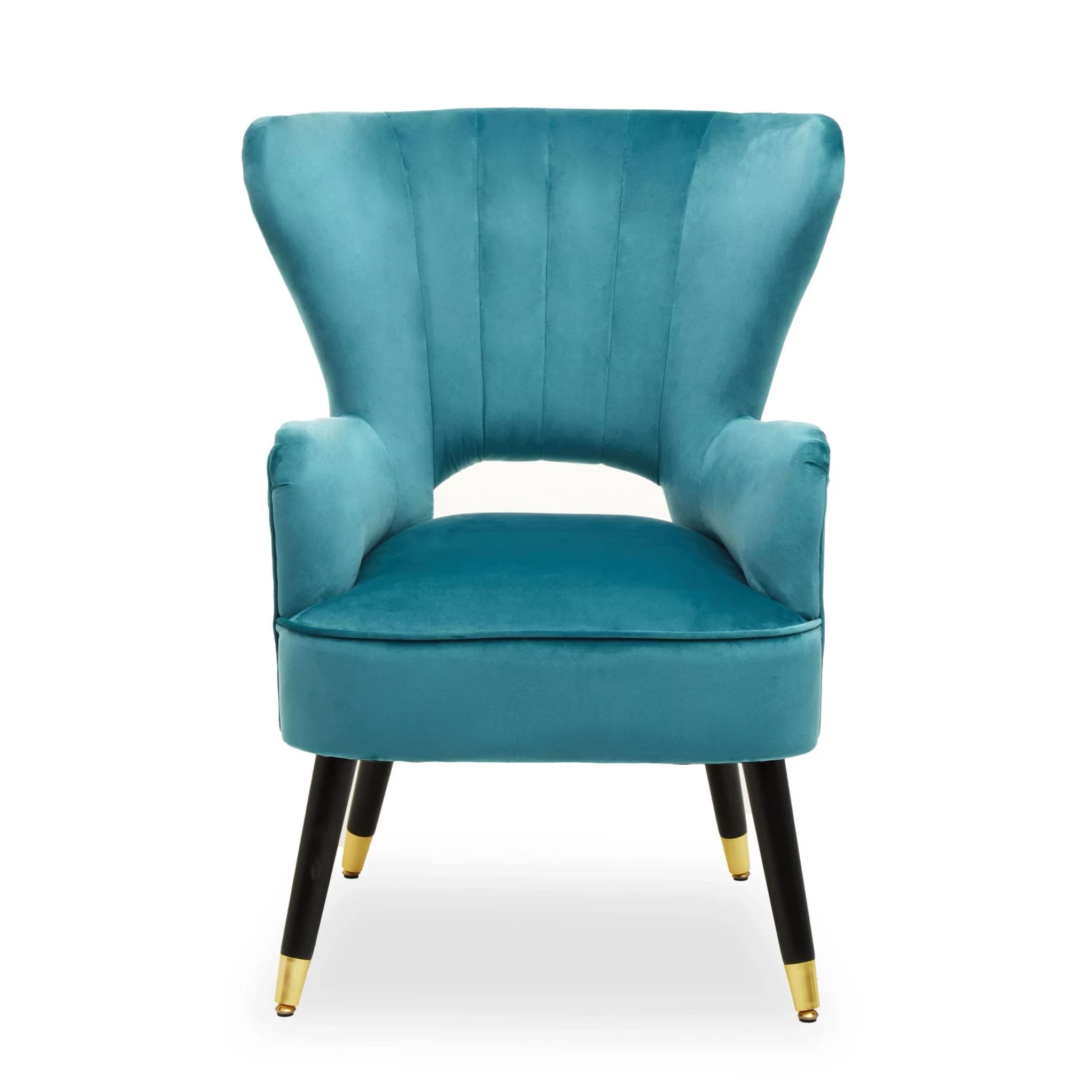 Sloan Green Velvet Armchair - Seating, photo 2 of 2