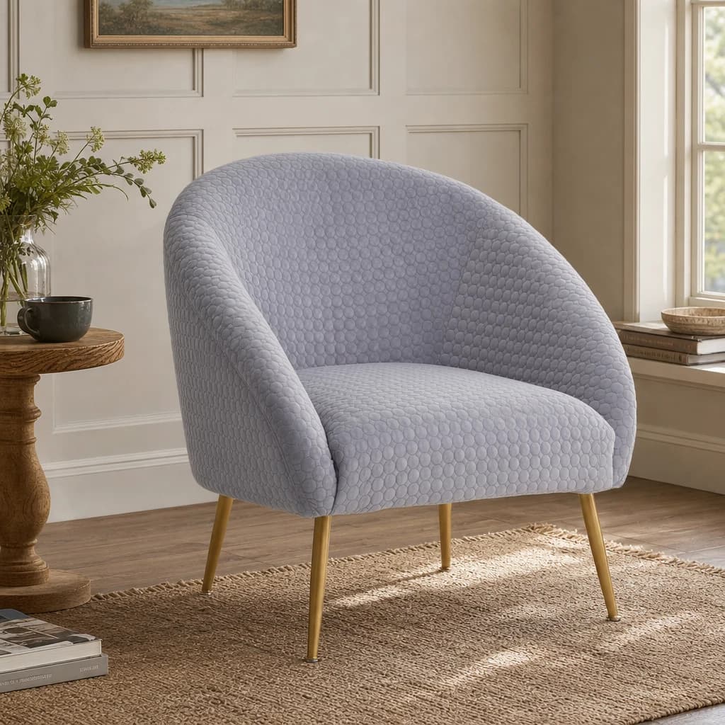 Tania Grey Occasional Chair - Seating, photo 1 of 8