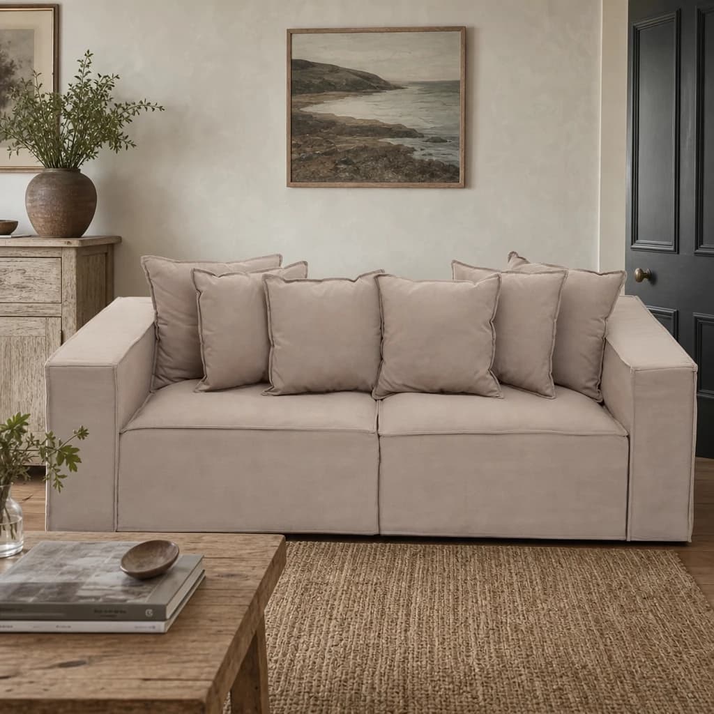 Marseille 3 Seat Grey Sofa - Seating, photo 1 of 7