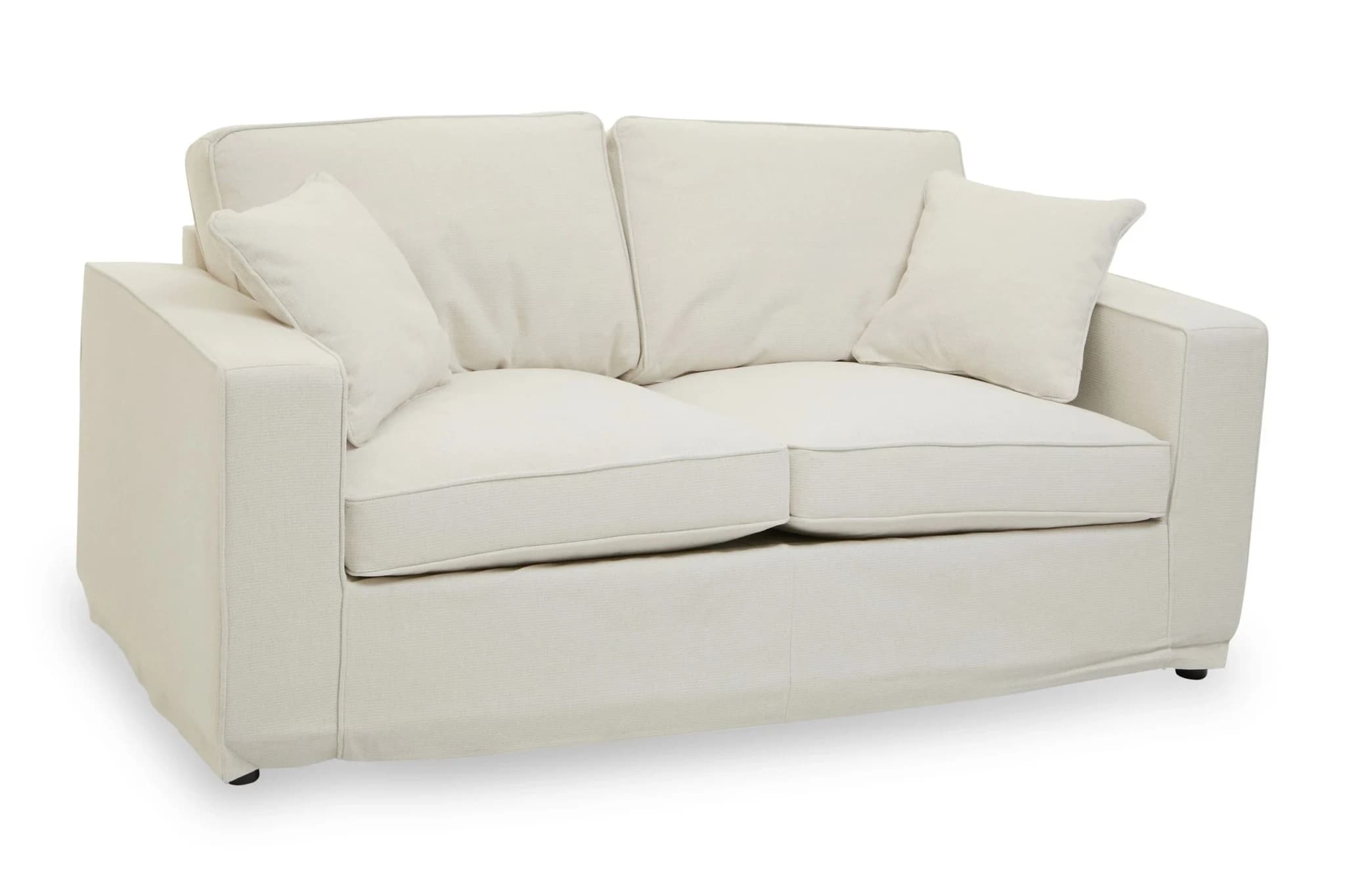 Valensole 2 Seat Cream Fabric Sofa - Seating, photo 4 of 8