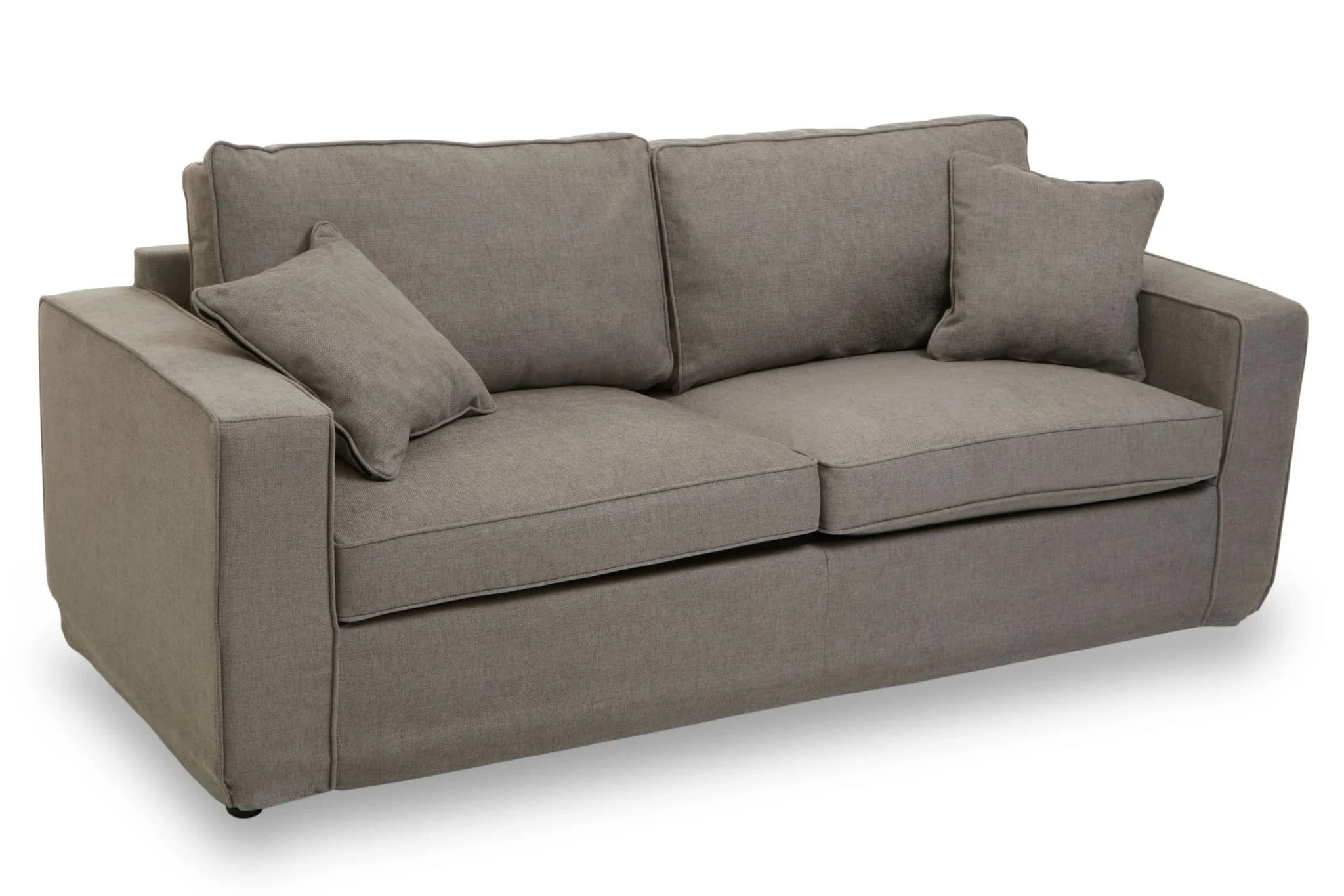 Valensole 3 Seat Grey Fabric Sofa - Seating, photo 4 of 8