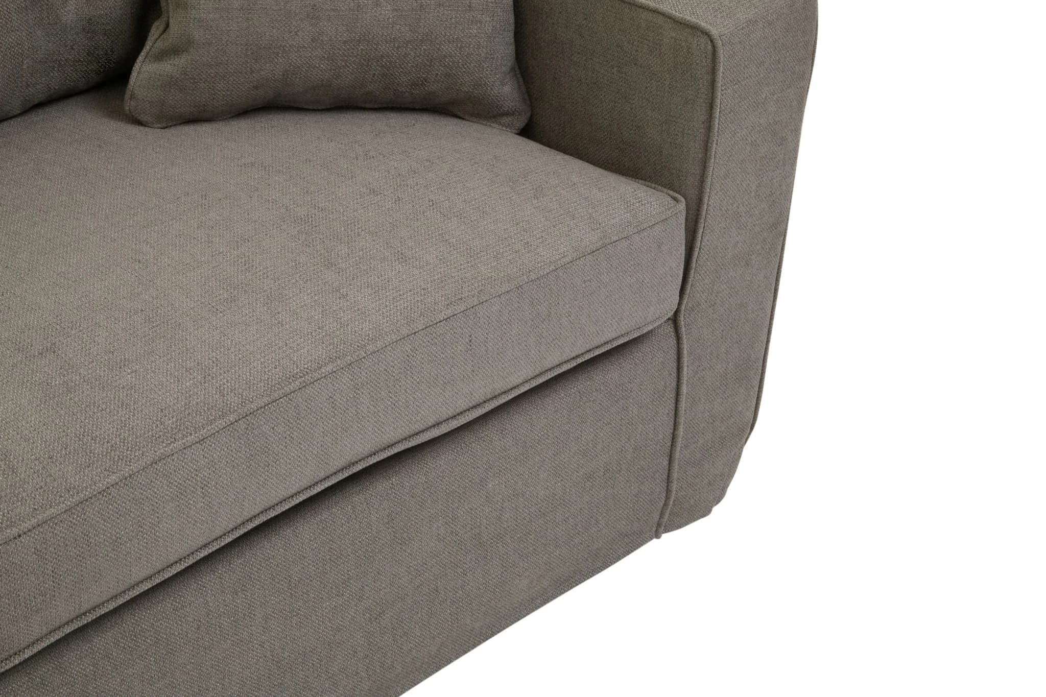 Valensole 3 Seat Grey Fabric Sofa - Seating, photo 6 of 8