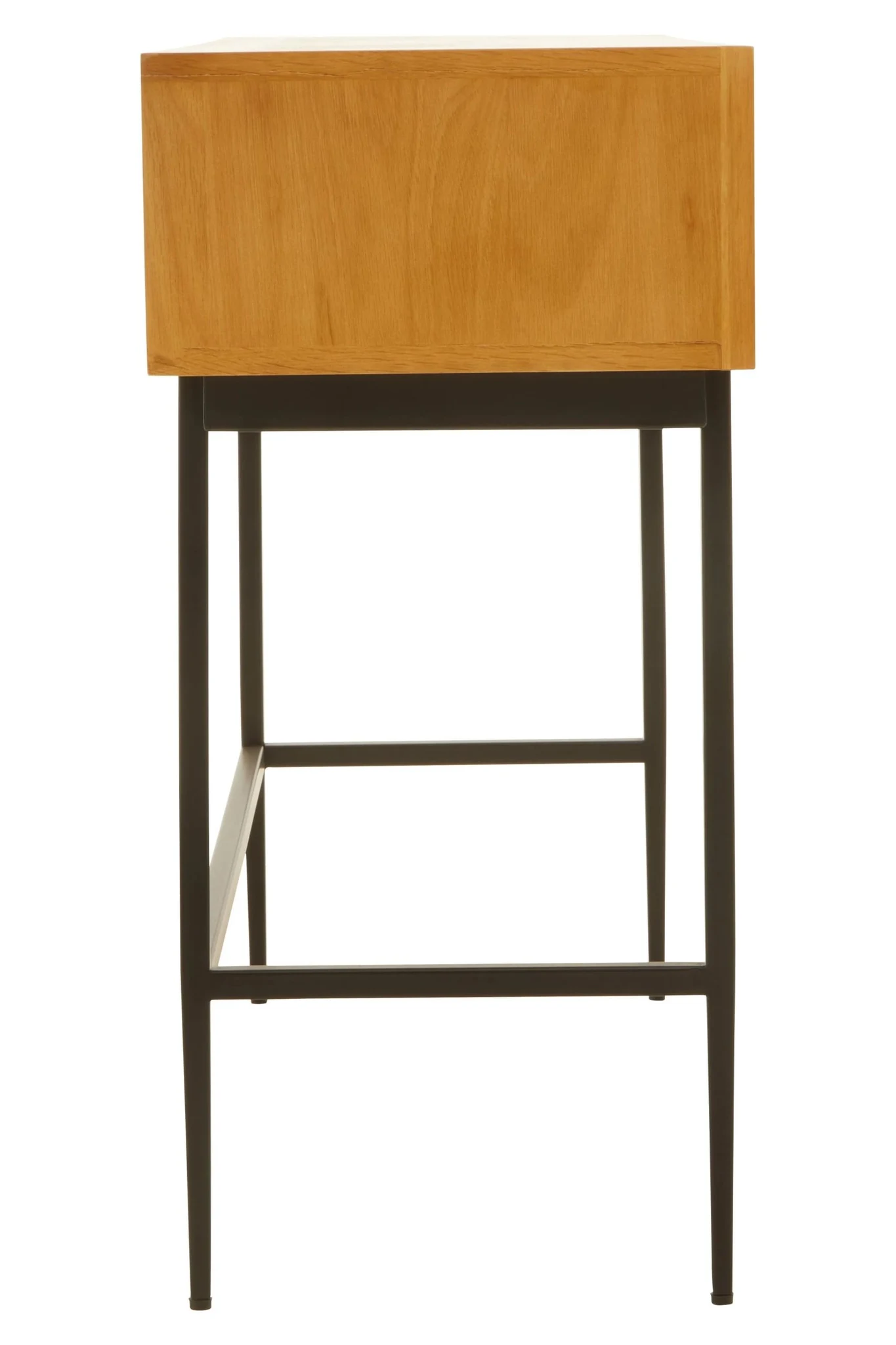 Jakara Natural Finish Console Table with 2 Drawers - Tables, photo 5 of 8