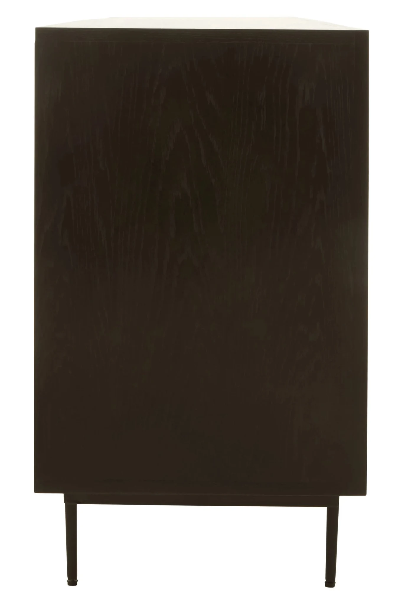 Jakara Black Finish Sideboard with 4 Doors and 3 Drawers - Bookcases & shelving, photo 4 of 8