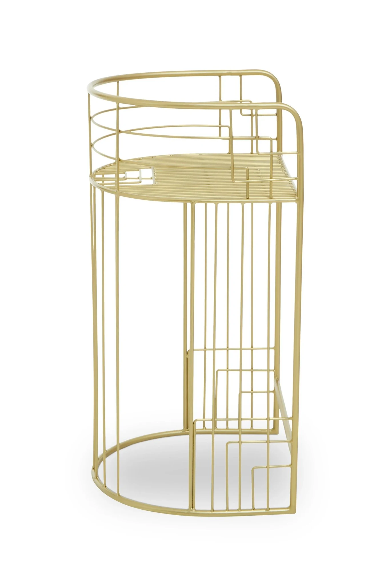Rabia Gold Finish Bar Chair - Seating, photo 3 of 8