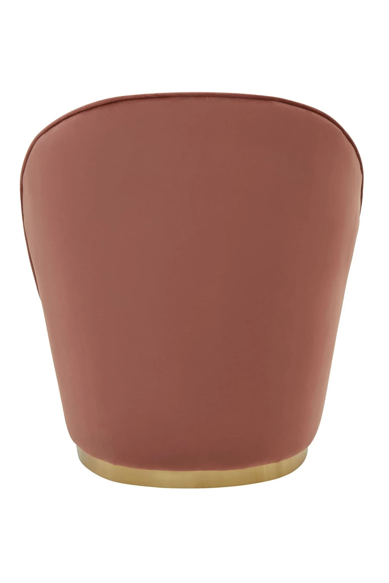 Tamra Dusty Pink Velvet Gold Base Chair - Seating, photo 3 of 8