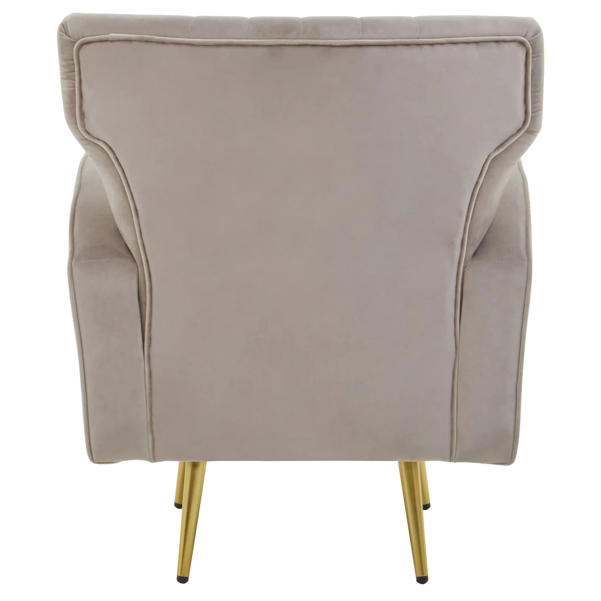Hayley Mink Velvet Armchair - Seating, photo 2 of 8