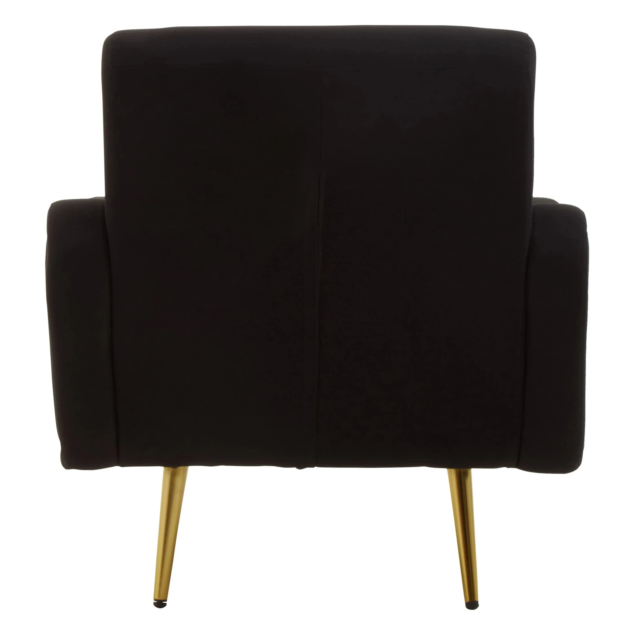Holli Black Linen Effect Fabric Armchair - Seating, photo 2 of 8