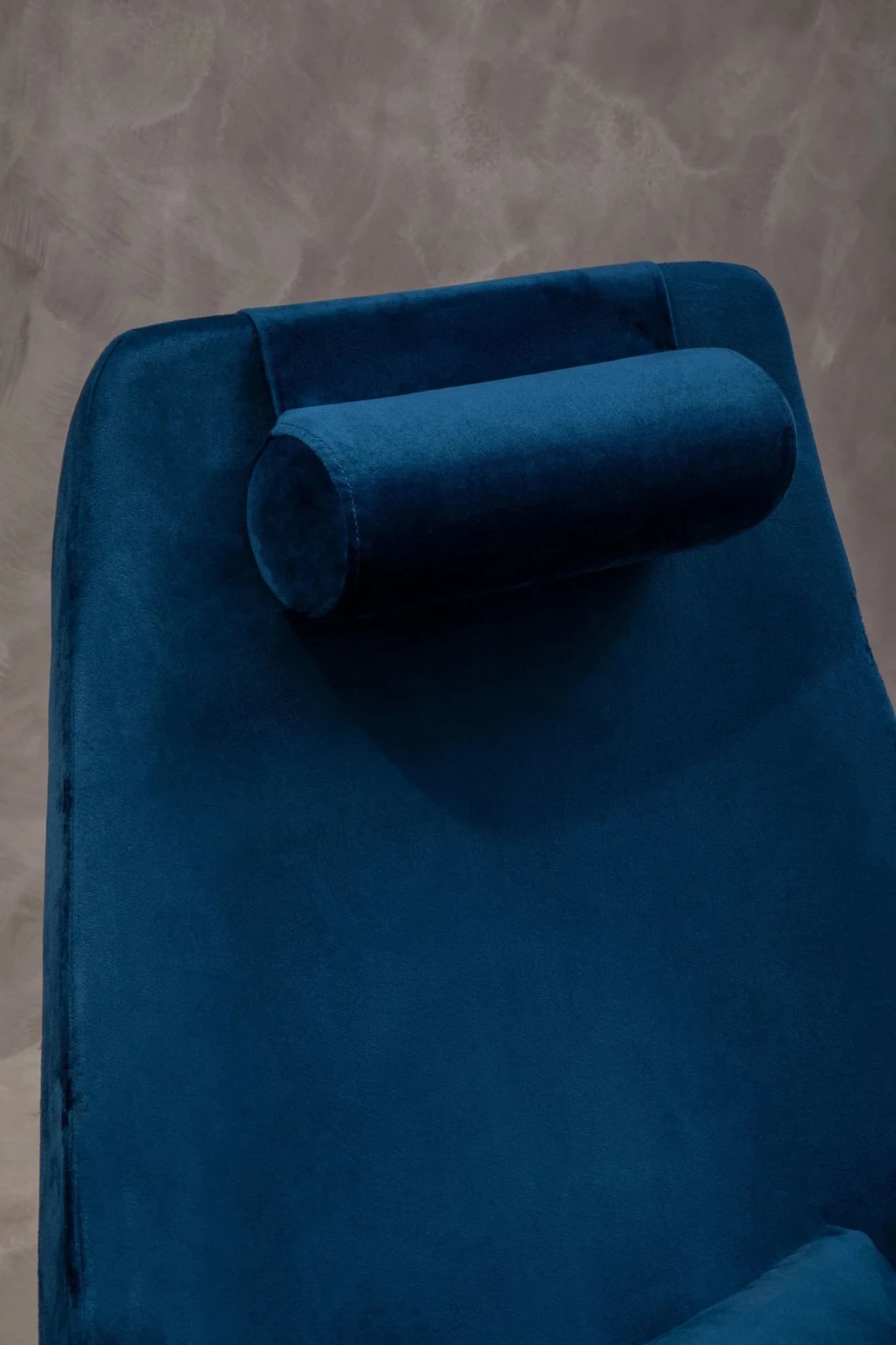 Kalo Navy Velvet Swivel Lounge Chair - Seating, photo 5 of 8