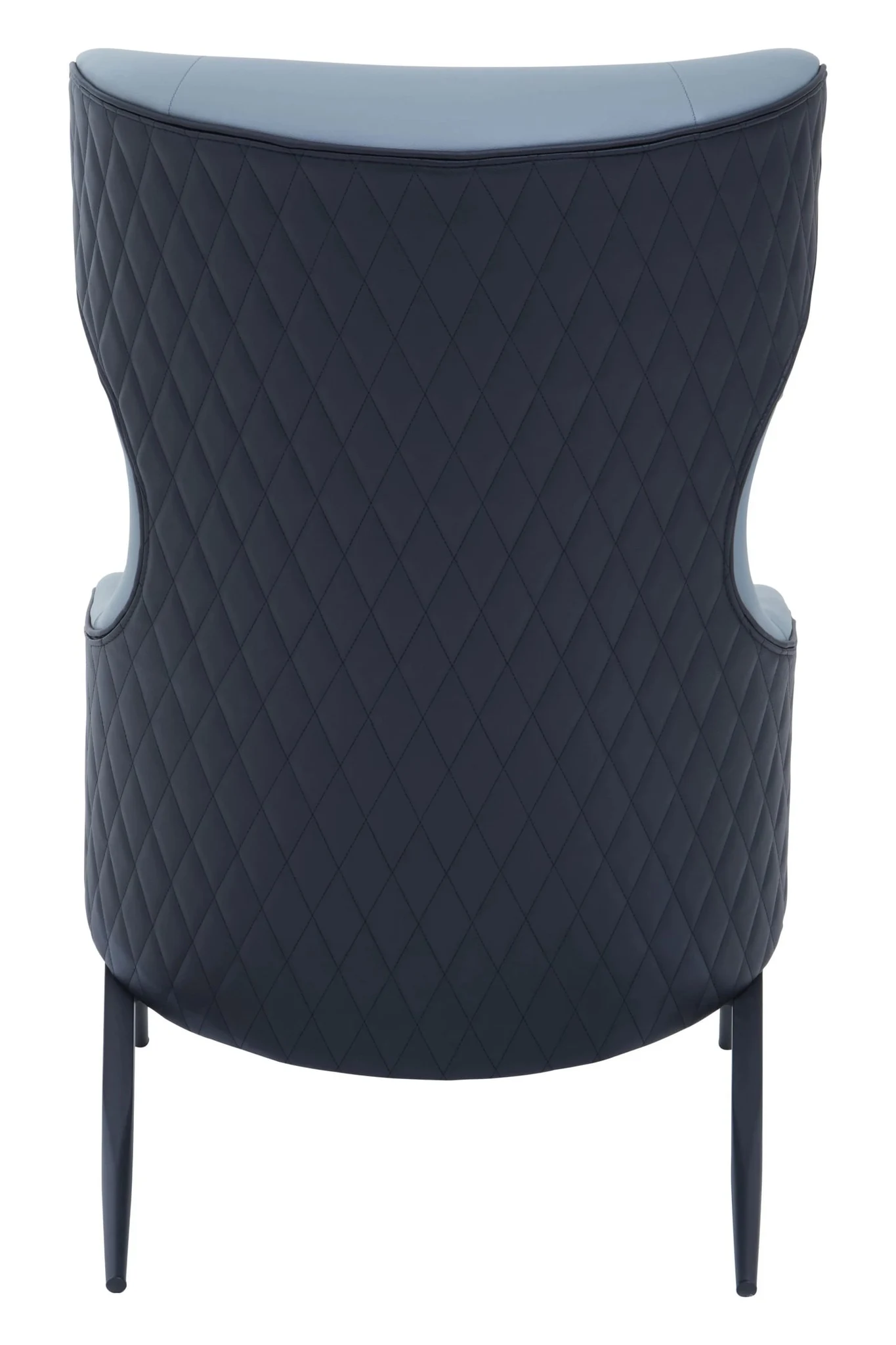 Kiev Grey Fabric and Black Leather Effect Armchair - Seating, photo 7 of 8