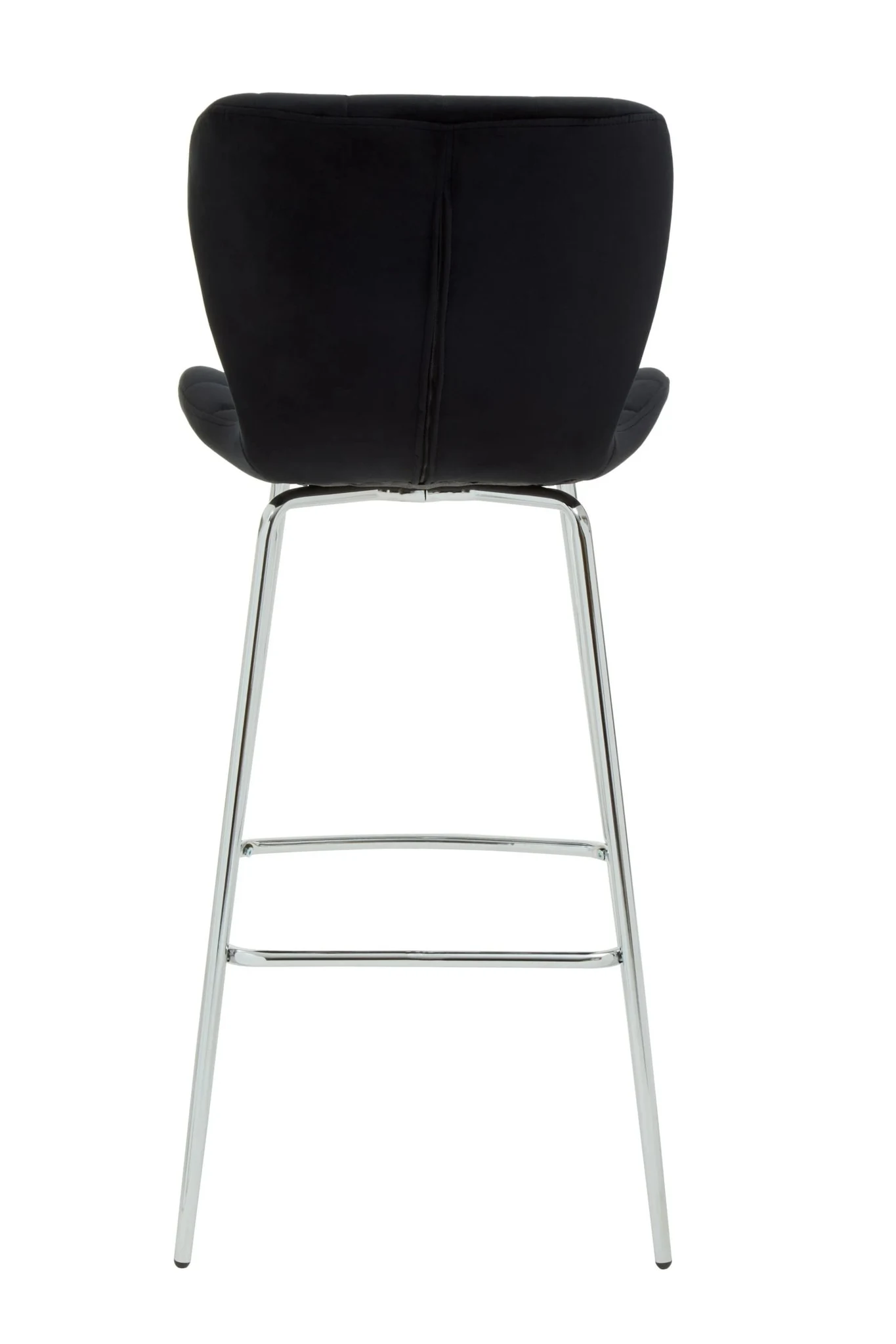 Warton Black Velvet Bar Chair - Seating, photo 8 of 8