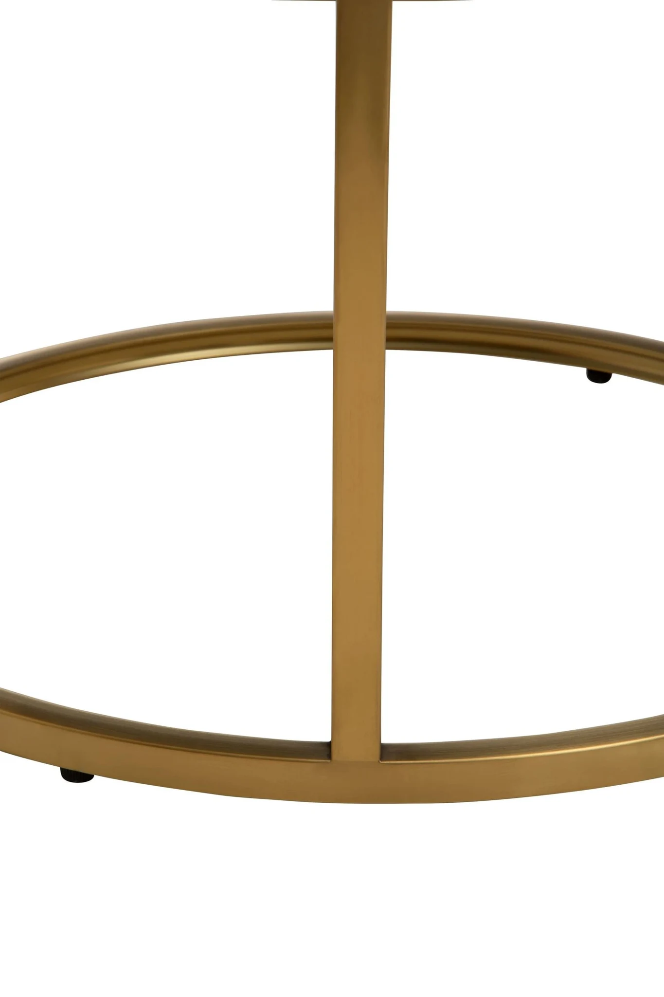 Alana Black Glass and Gold Set of 2 Nesting Coffee Tables - Tables, photo 5 of 8
